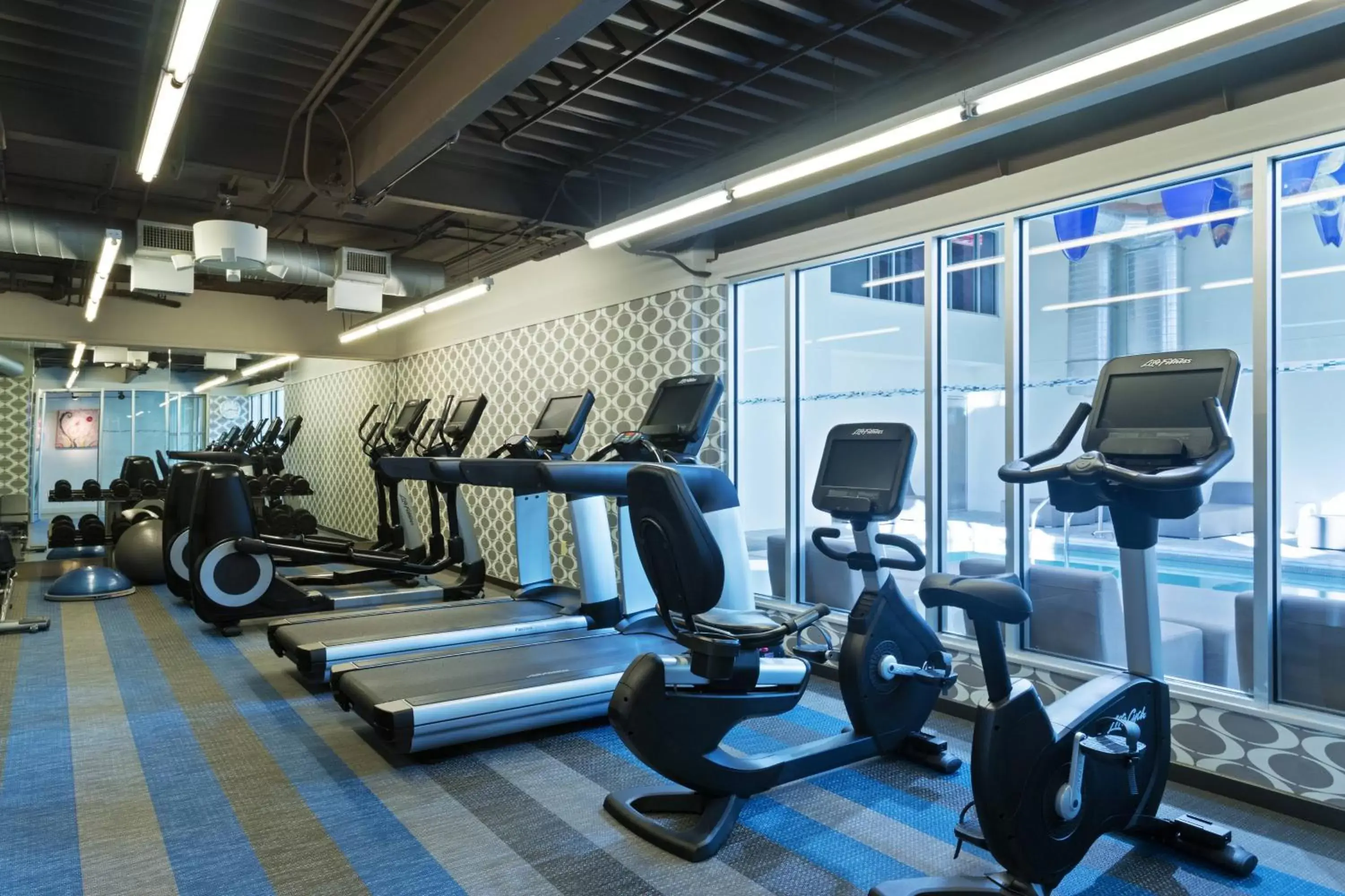 Fitness centre/facilities, Fitness Center/Facilities in Aloft Birmingham Soho Square