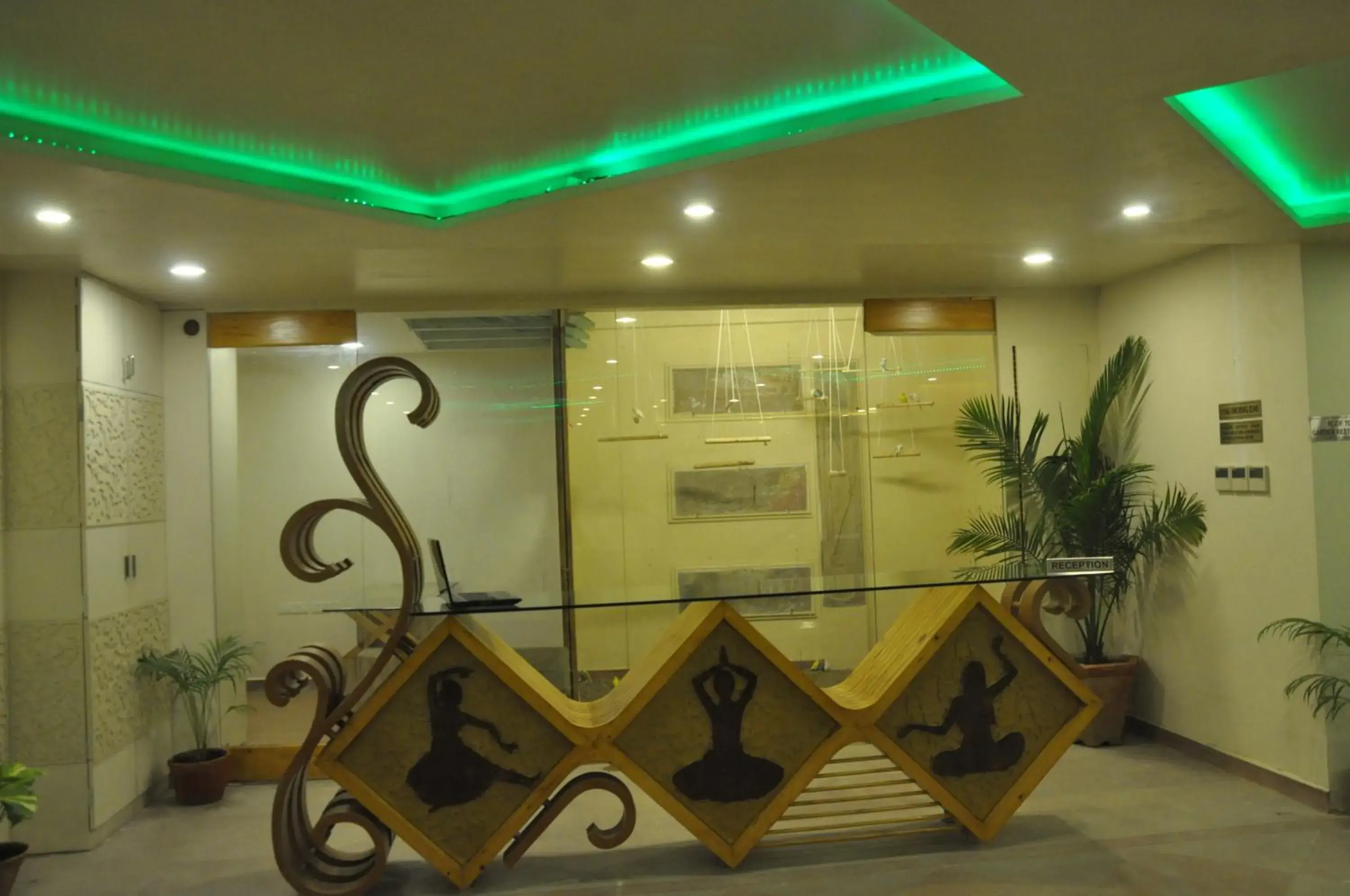 Lobby or reception in Hotel Banaras Haveli