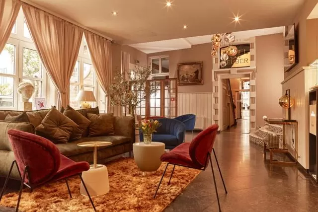 Lobby or reception in Hotel van Bebber