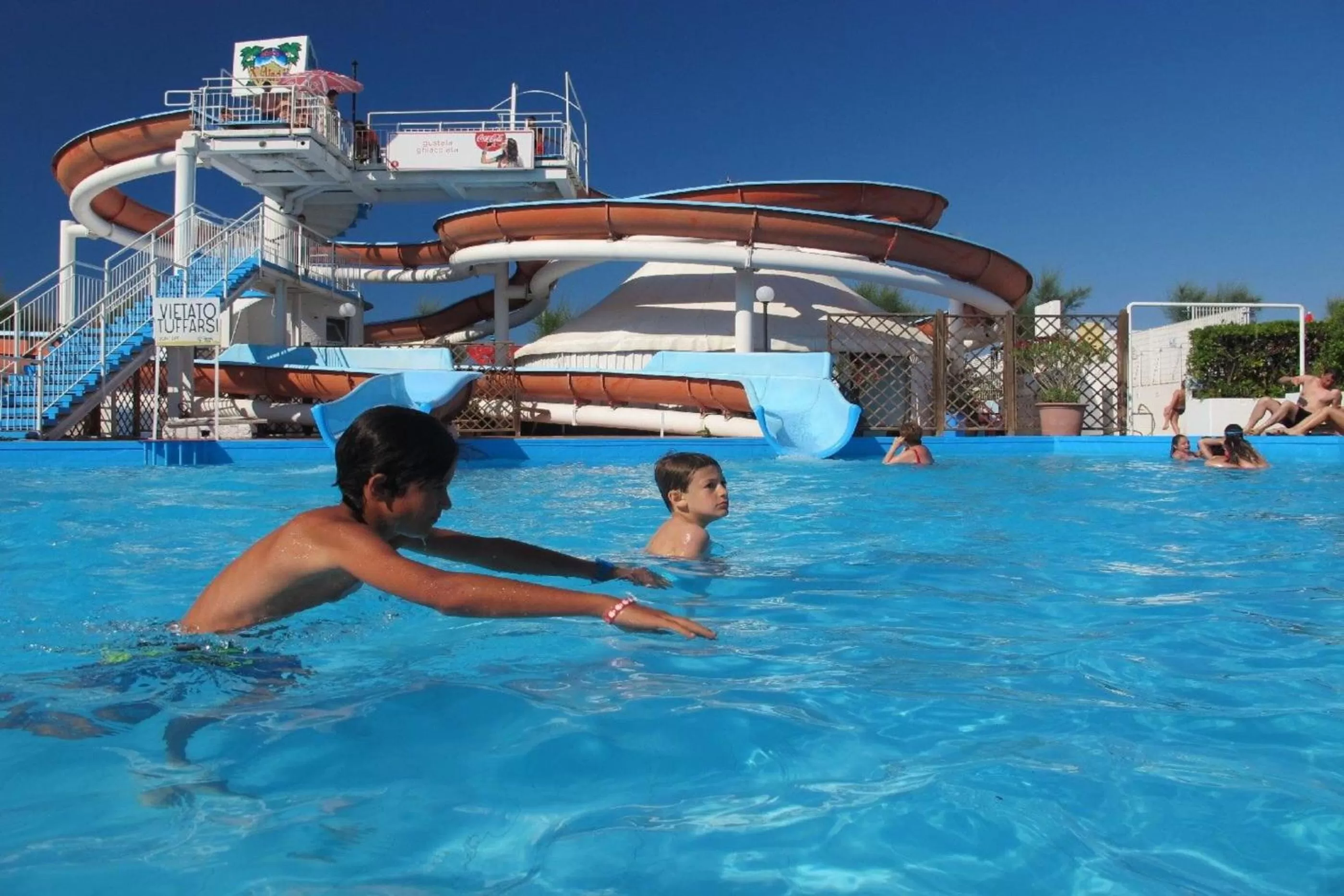 Aqua park, Water Park in Hotel Edelweiss Riccione