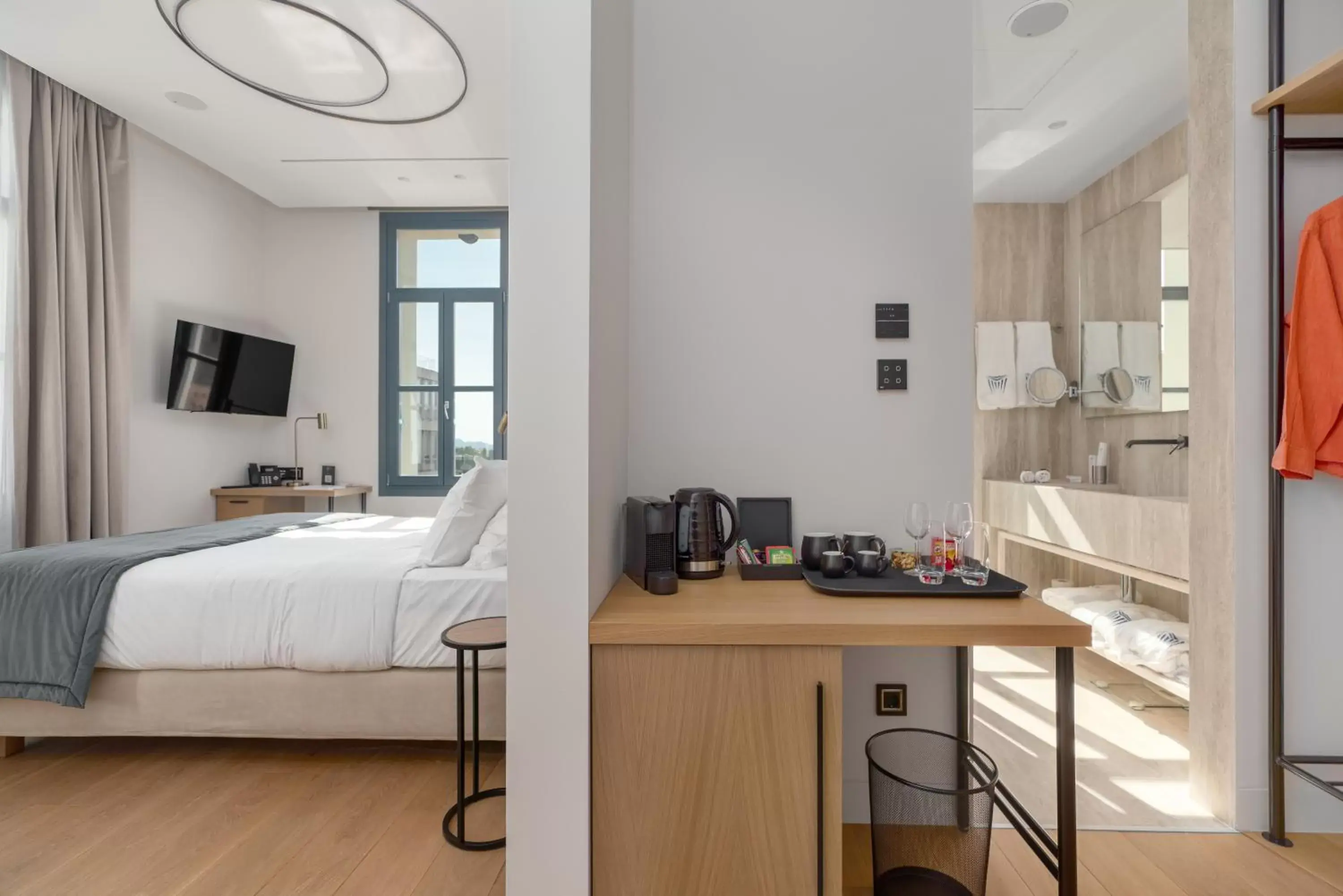 Bedroom in Hellenic Vibes Smart Hotel