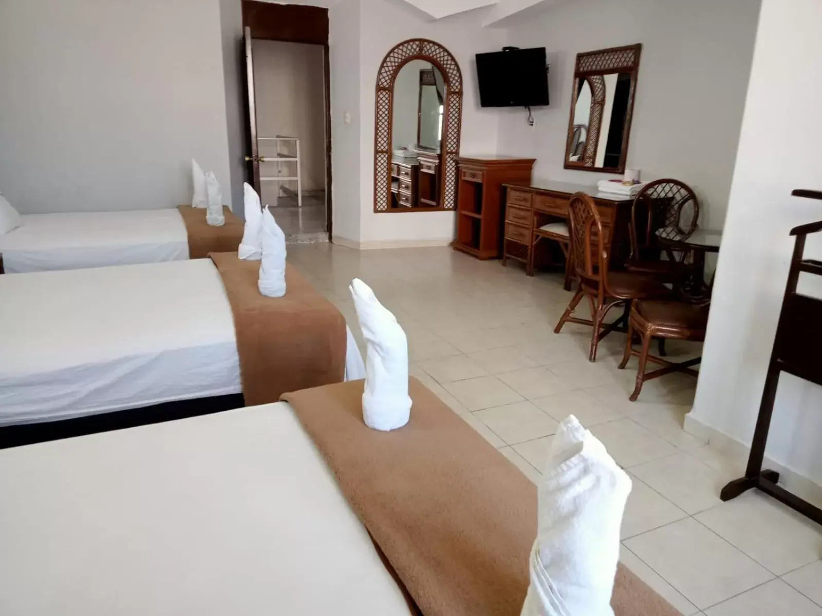 Bed in Hotel Santander Veracruz - Malecon