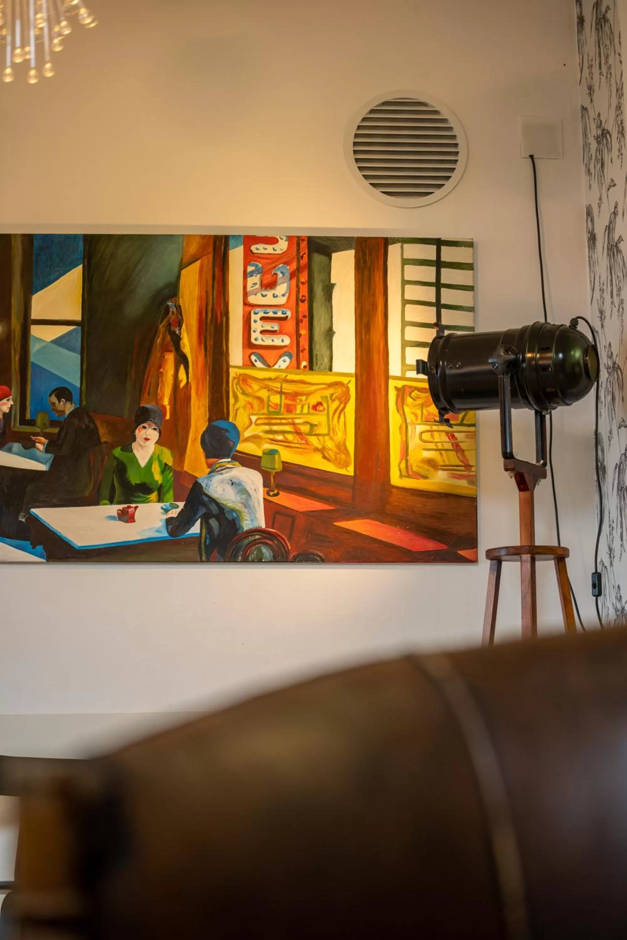 Living room in finca dos Mares