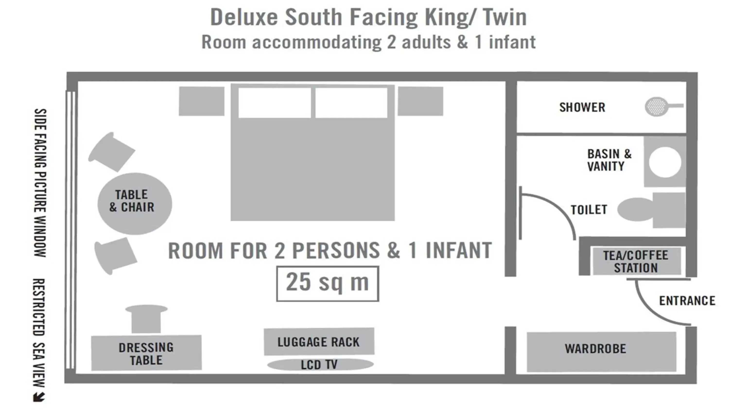 Floor Plan in Blue Waters Hotel