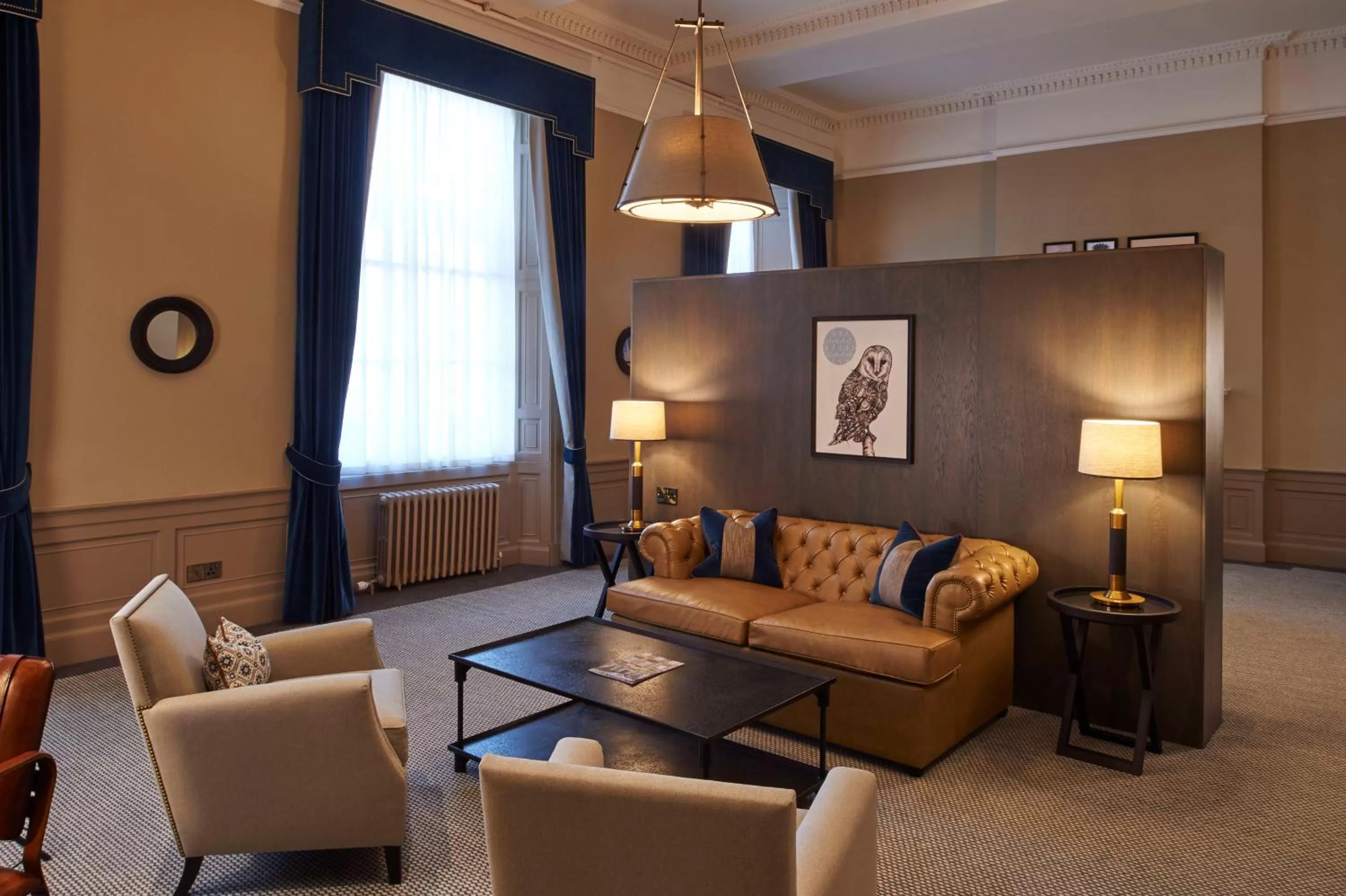 Living room in Kimpton Charlotte Square by IHG