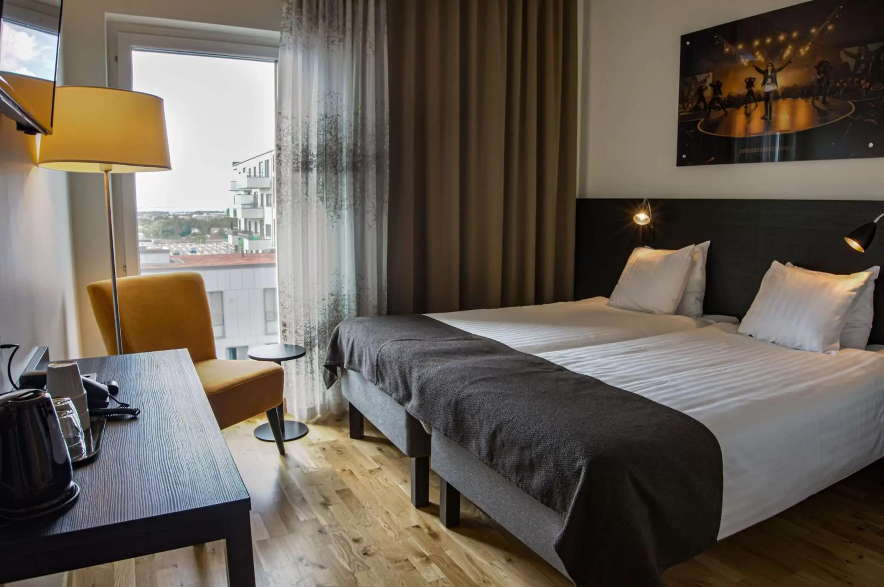 Photo of the whole room, Bed in Best Western Malmo Arena Hotel