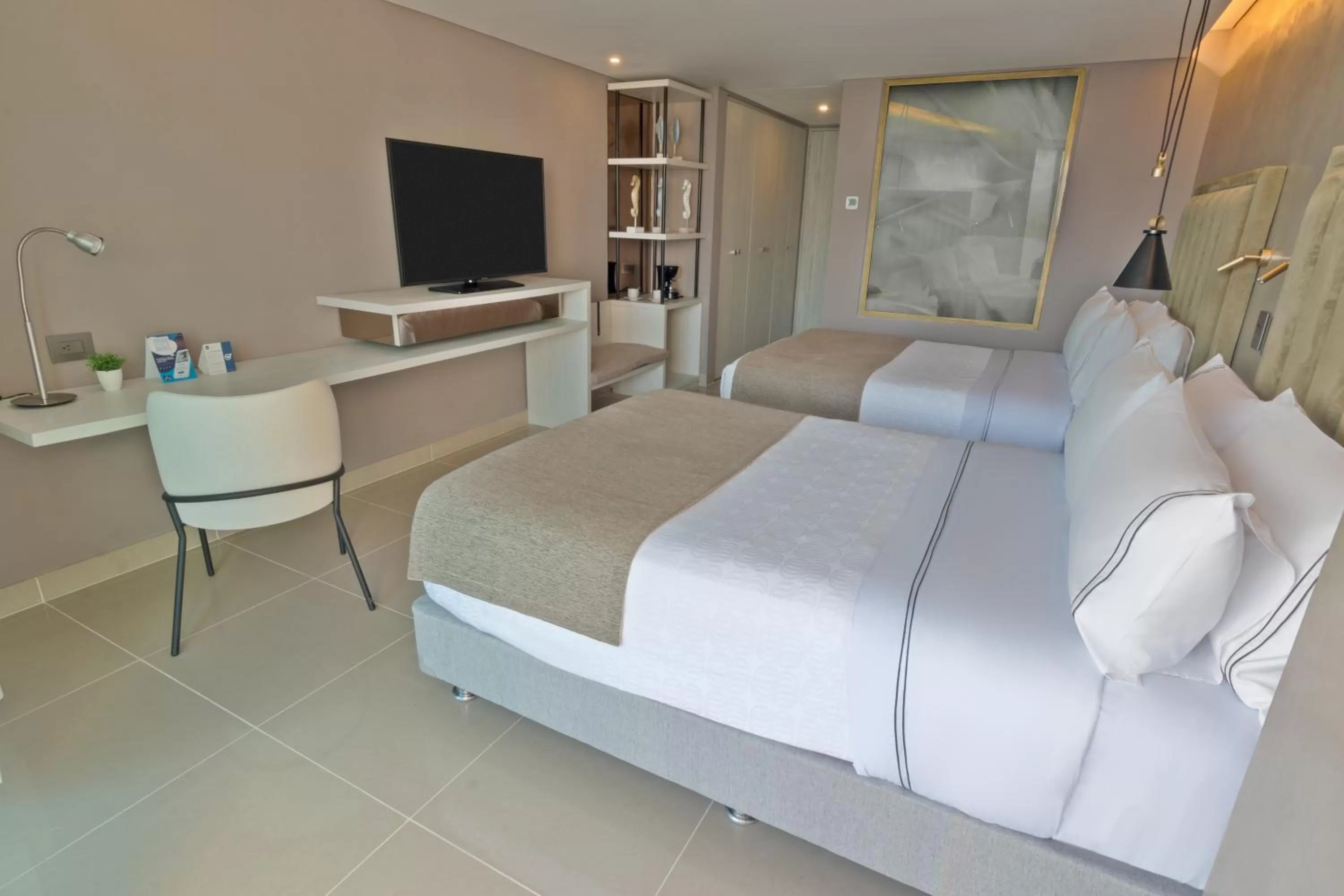 Bed in Sonesta Hotel Cartagena