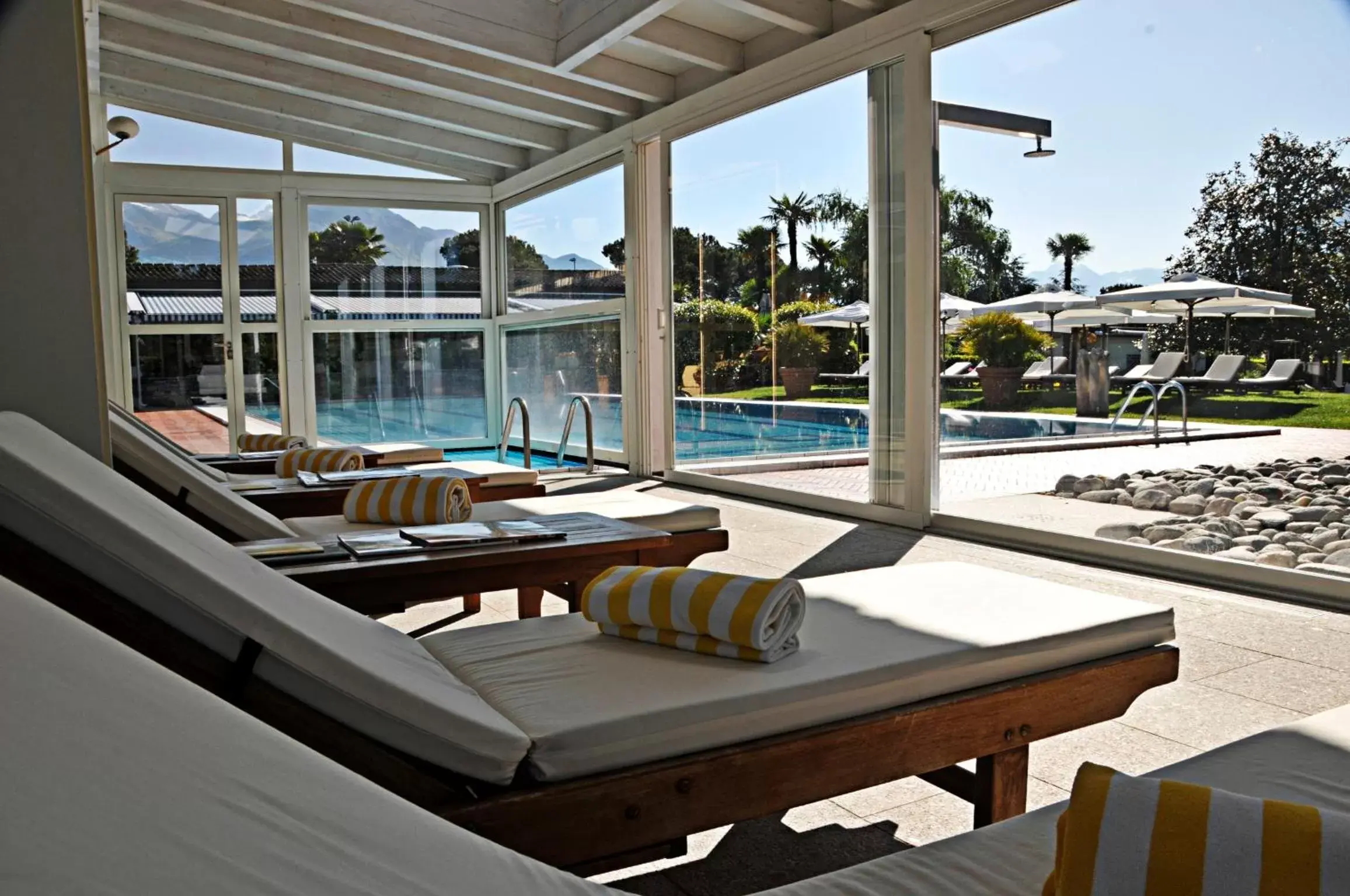 Swimming Pool in Parkhotel Delta, Wellbeing Resort