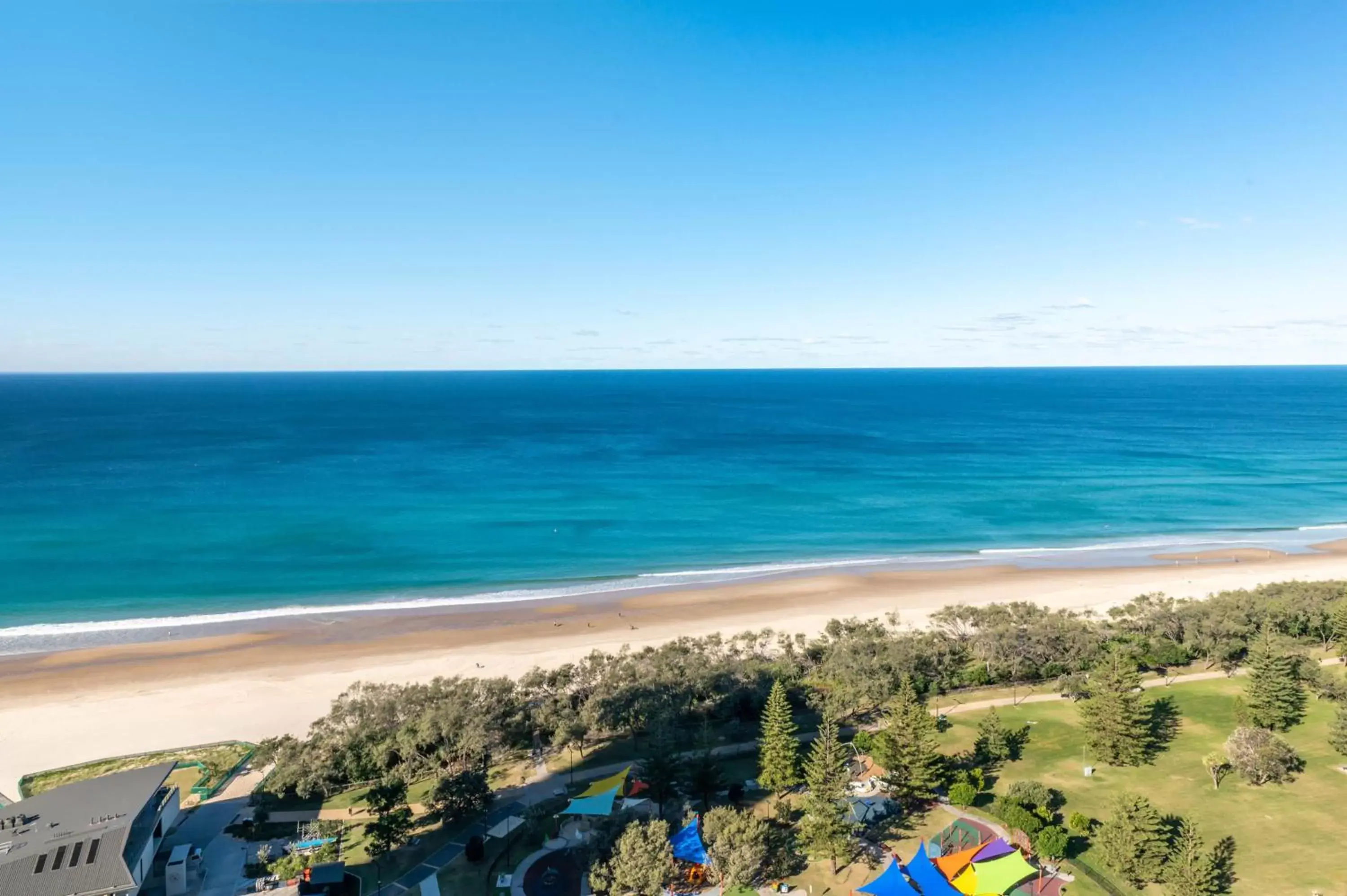 View (from property/room), Beach in Peppers Broadbeach