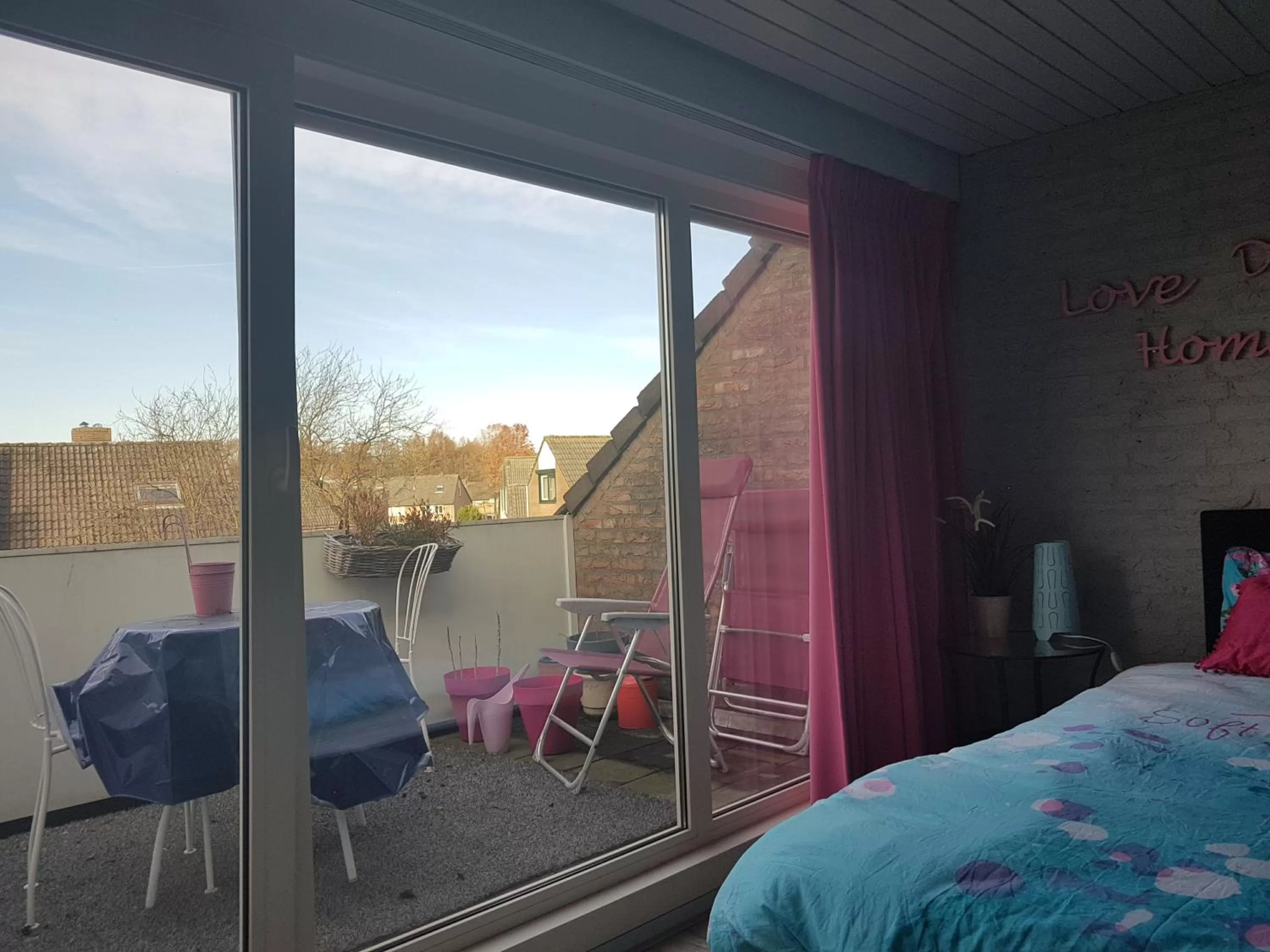 Garden view, Bed in B&B Acacia