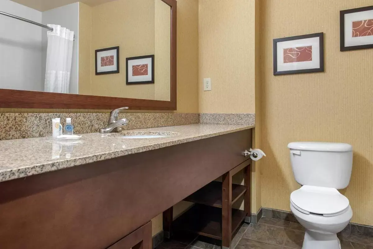 Bathroom in Comfort Suites Louisville Airport