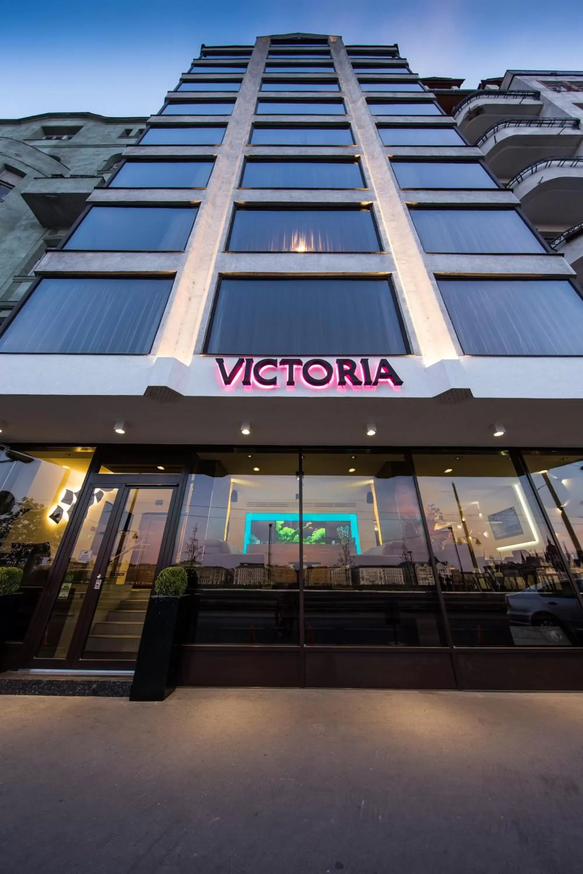 Facade/entrance, Property Building in Boutique Hotel Victoria Budapest