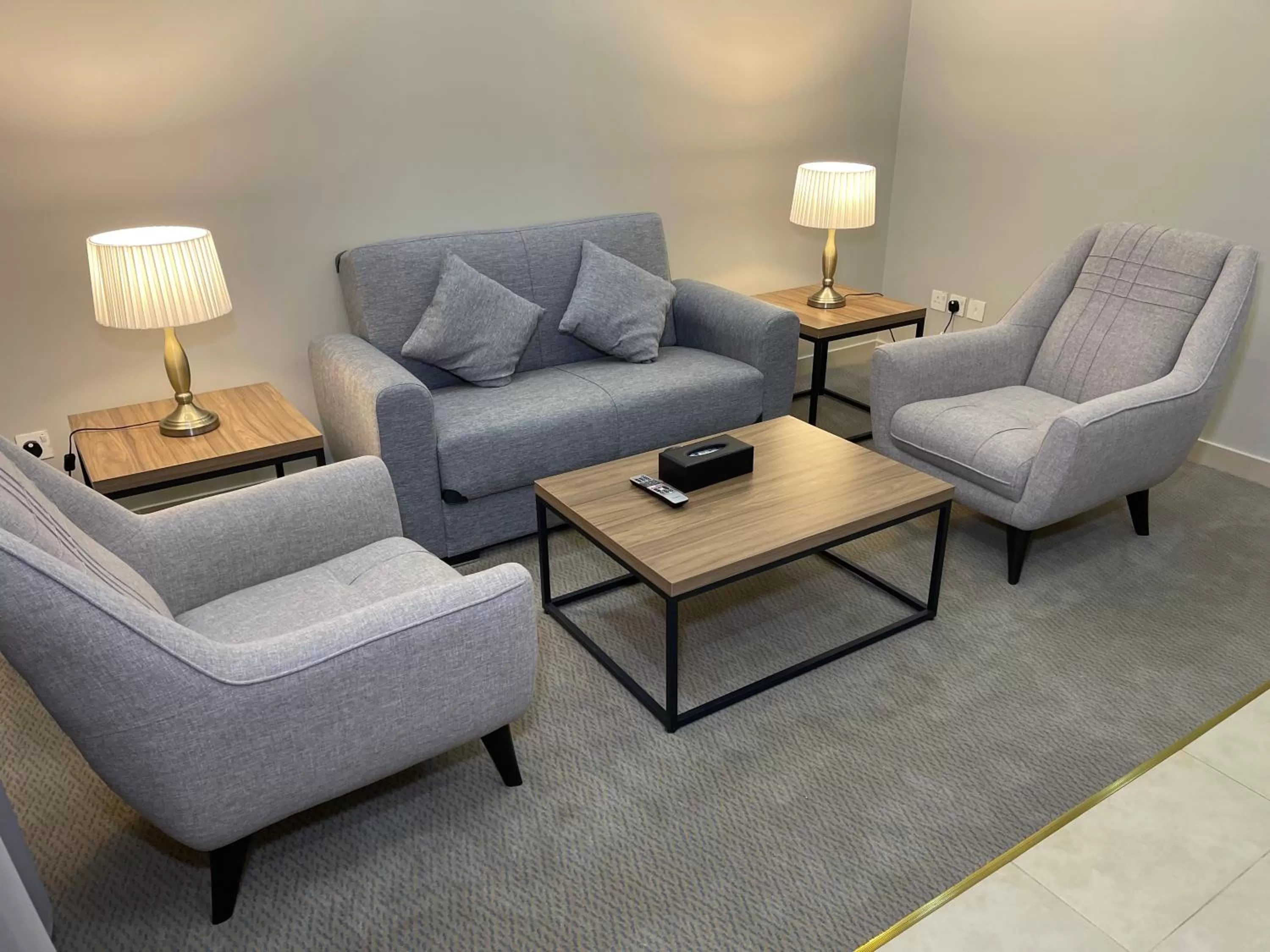 Seating Area in Vital House Apartments