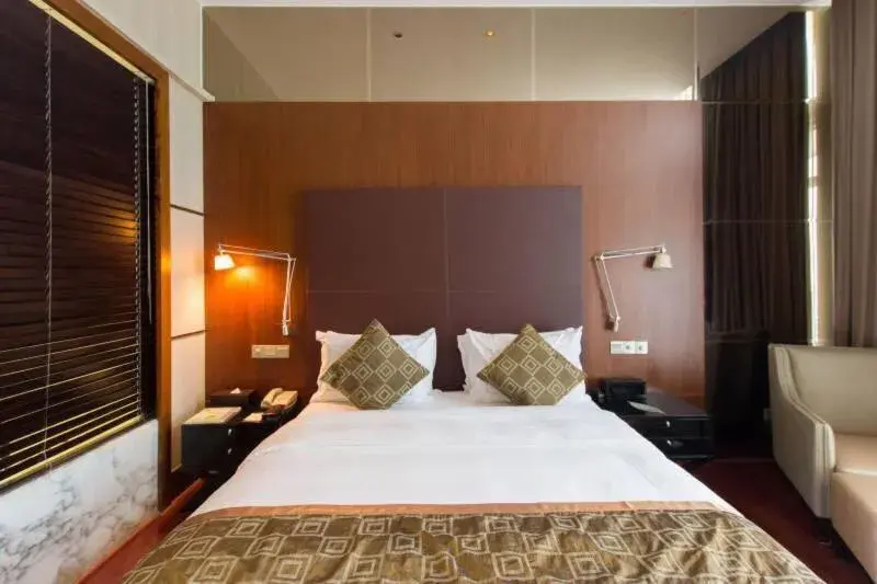 Bed in Hiyet Oriental Hotel