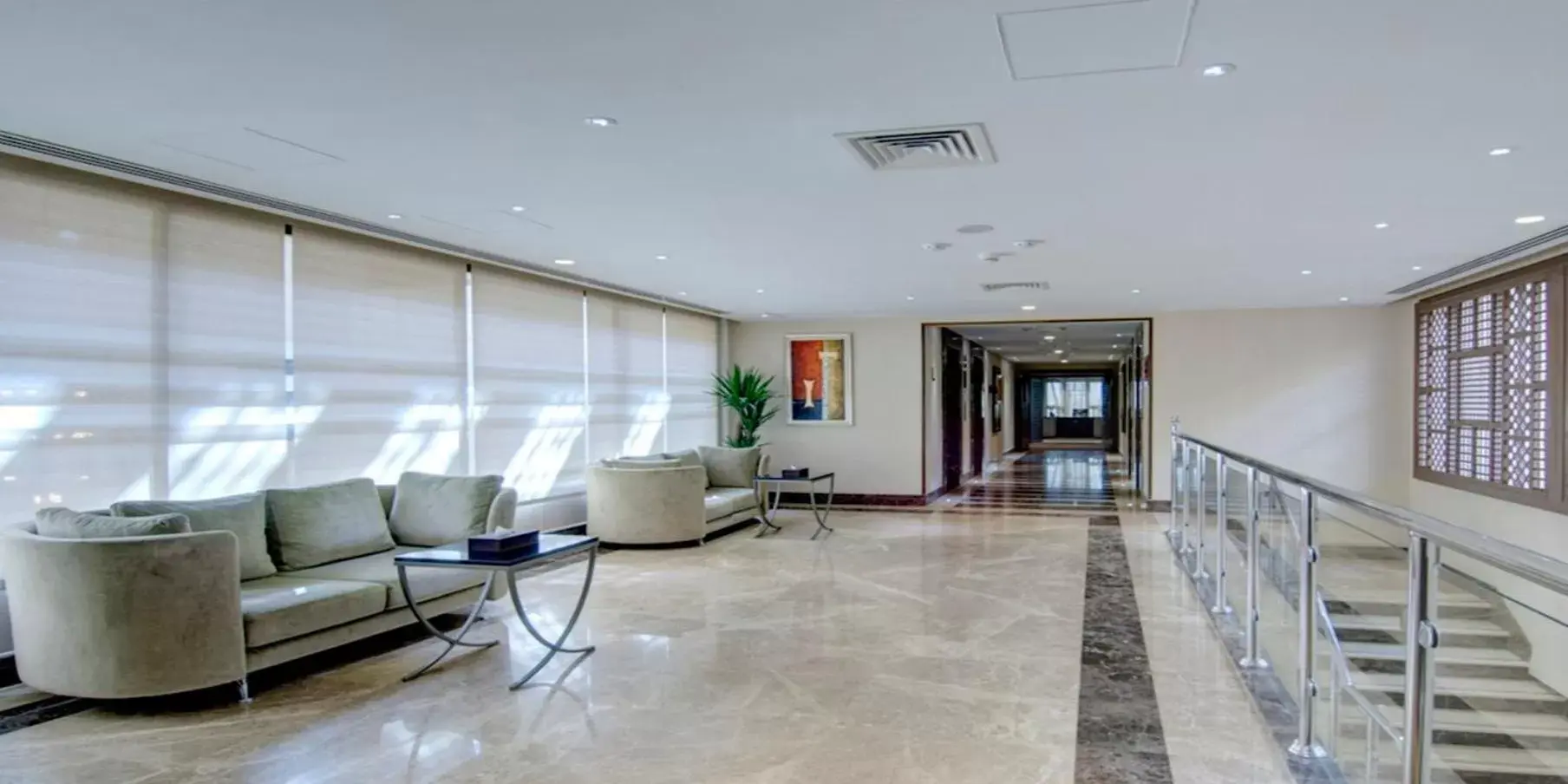 Lobby or reception, Lobby/Reception in Crowne Plaza Madinah, an IHG Hotel