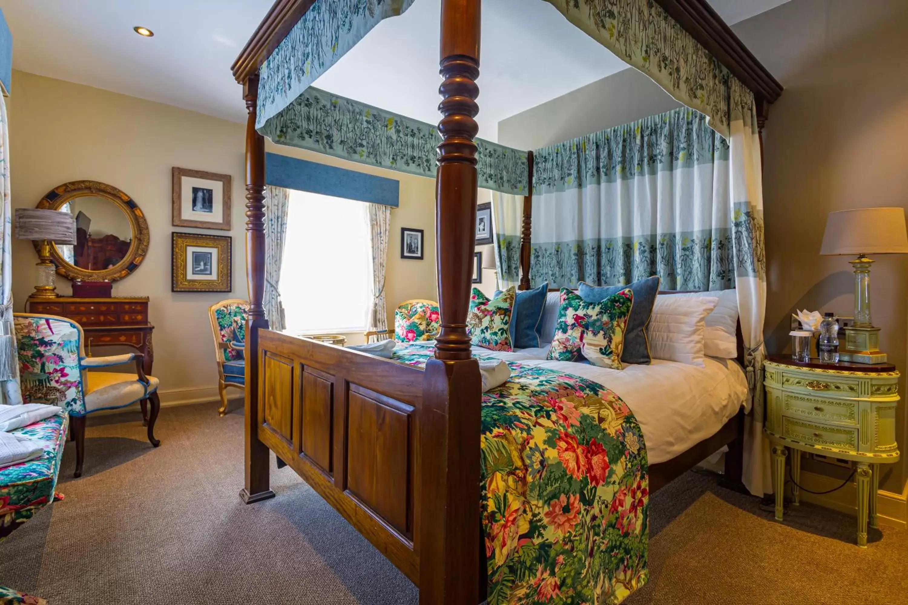 Bedroom in The Rutland Arms Hotel, Bakewell, Derbyshire