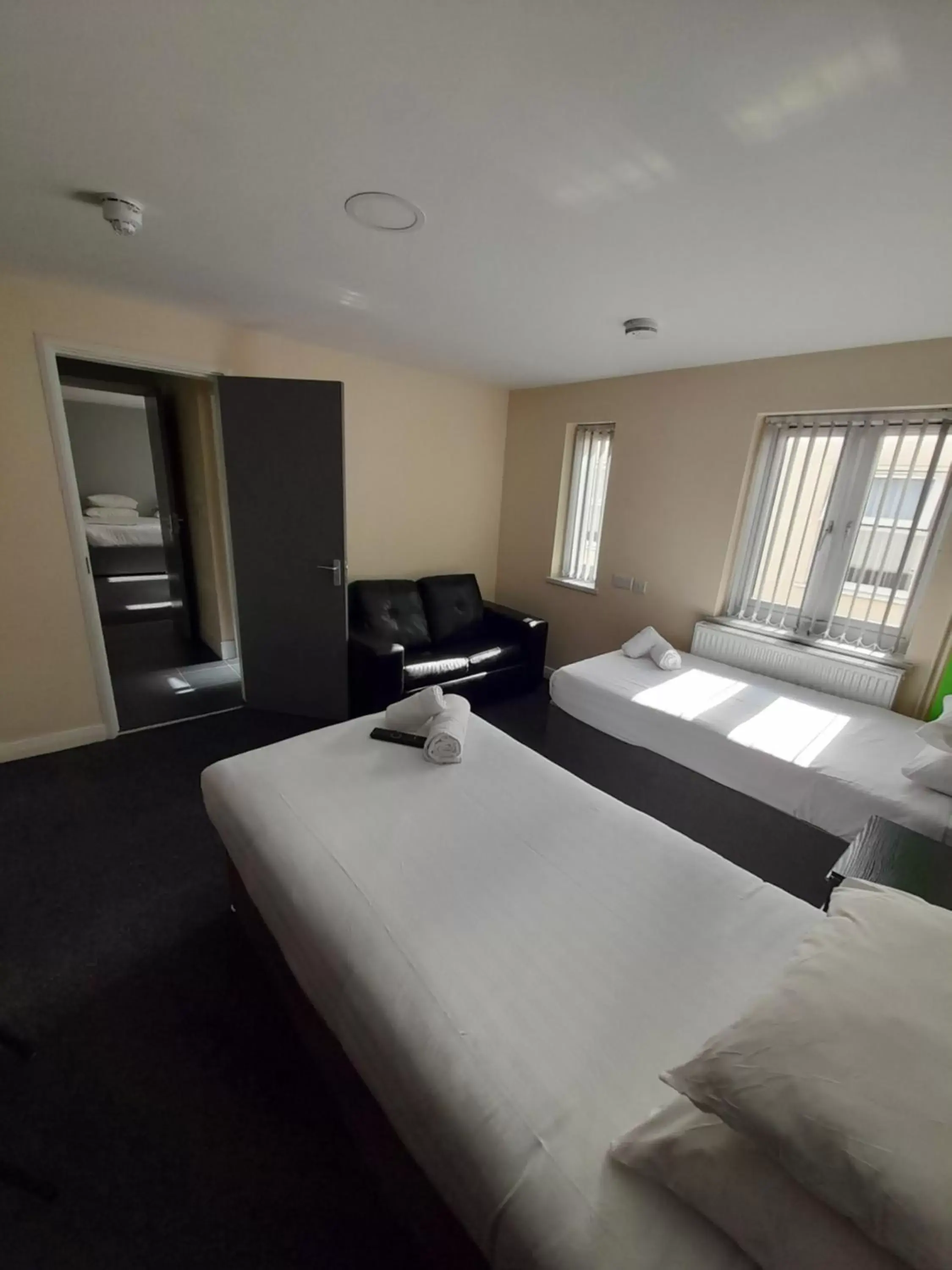 Photo of the whole room, Bed in Lymedale Suites Studios & Aparthotel in NEWCASTLE UNDER LYME & STOKE