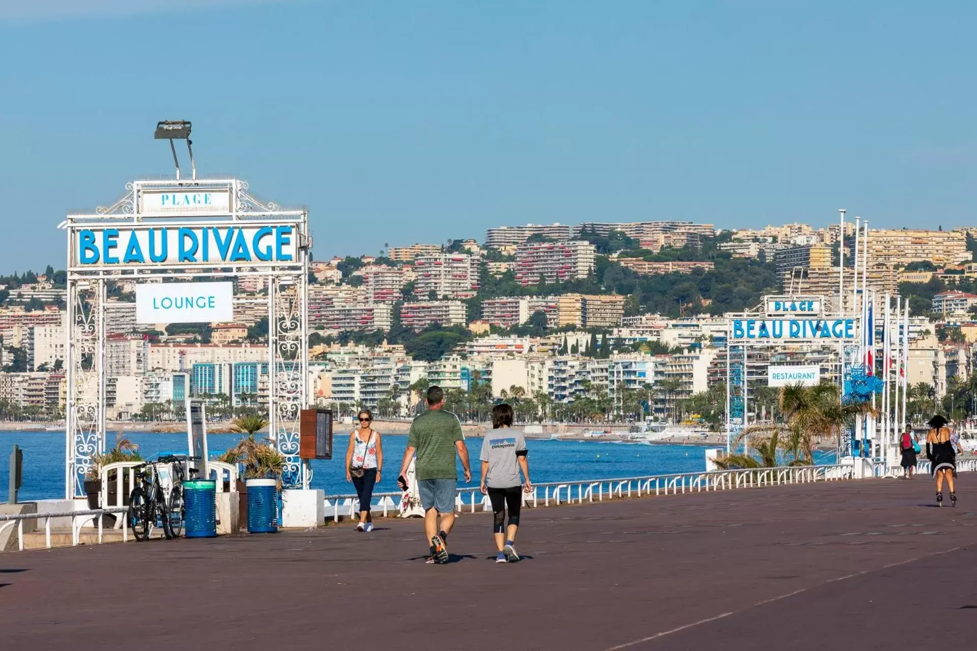 Beach in Hotel Beau Rivage