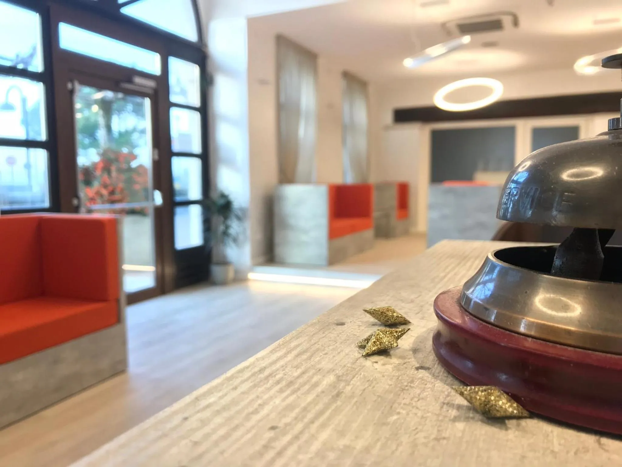 Lobby or reception in Hotel Dogana