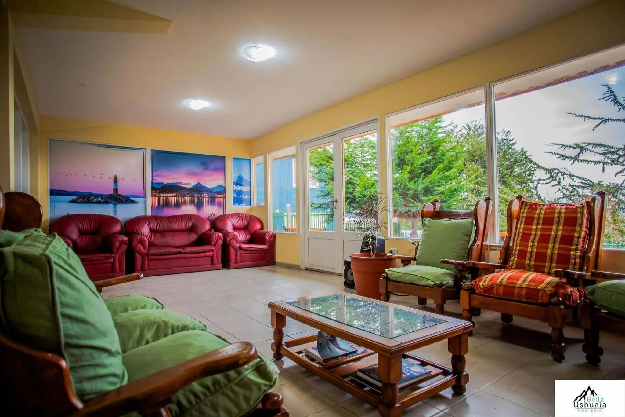 Living room, Seating Area in Hostería Bella Ushuaia