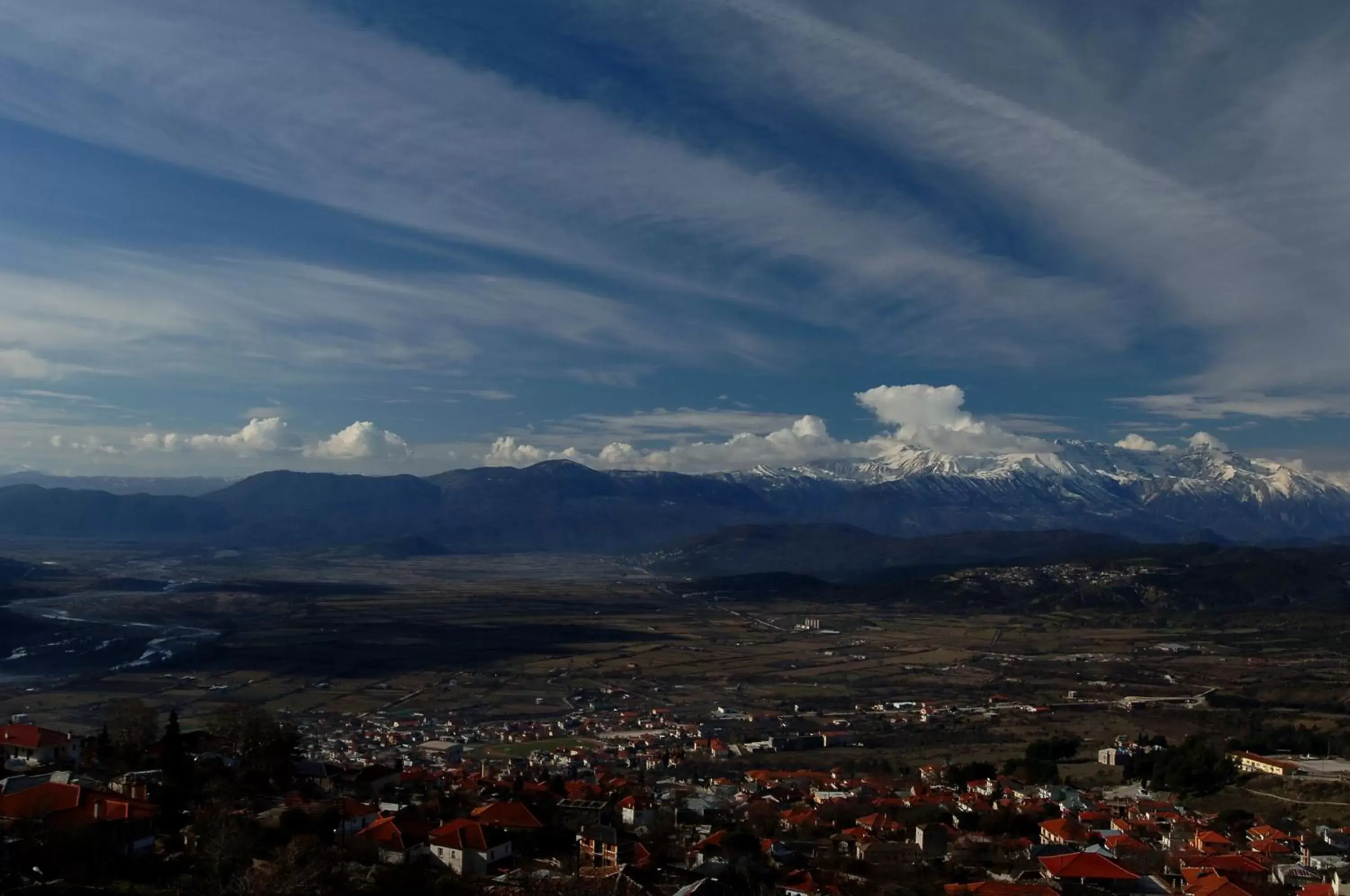 Bird's eye view, Bird's-eye View in Konitsa Mountain Hotel