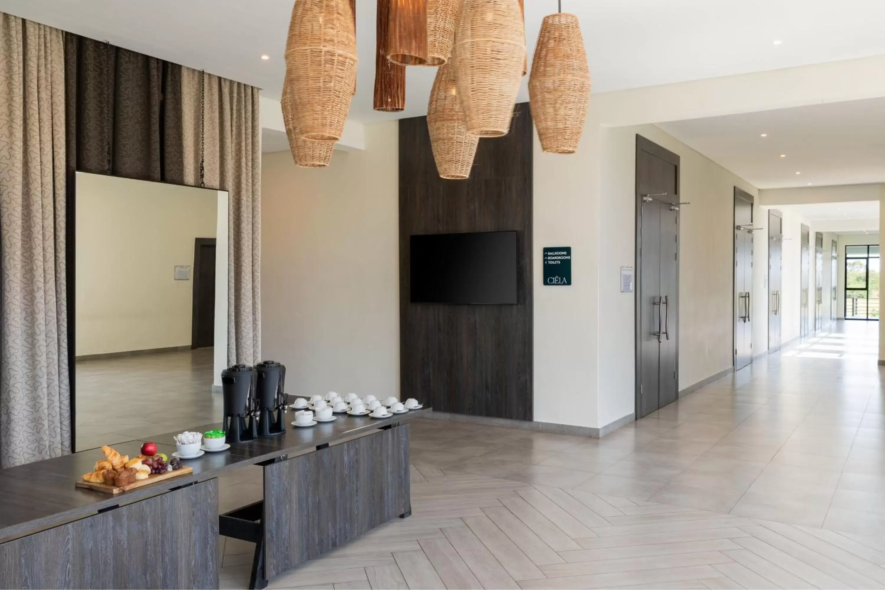 Meeting/conference room, TV/Entertainment Center in Ciêla, Lusaka, Tribute Portfolio Resort and Spa