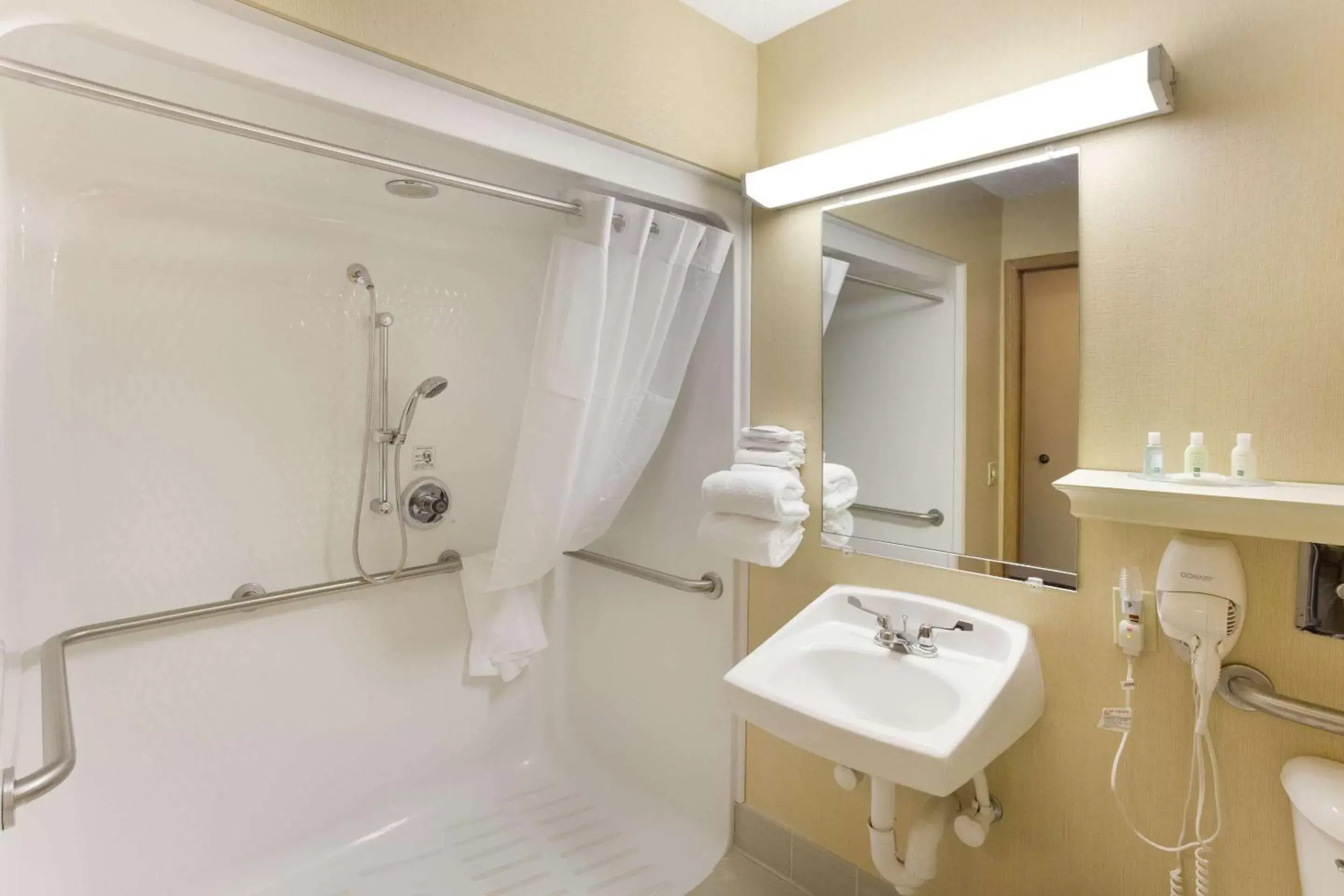Bathroom in Quality Inn Bathroom in Quality Inn