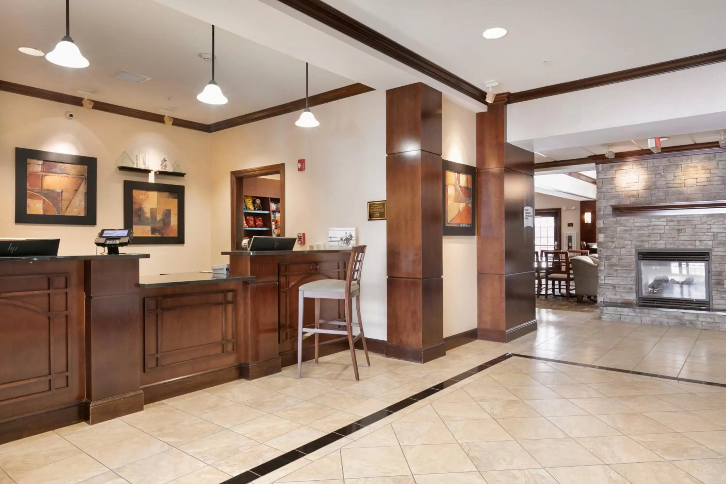 Property building, Lobby/Reception in Staybridge Suites Akron-Stow-Cuyahoga Falls, an IHG Hotel