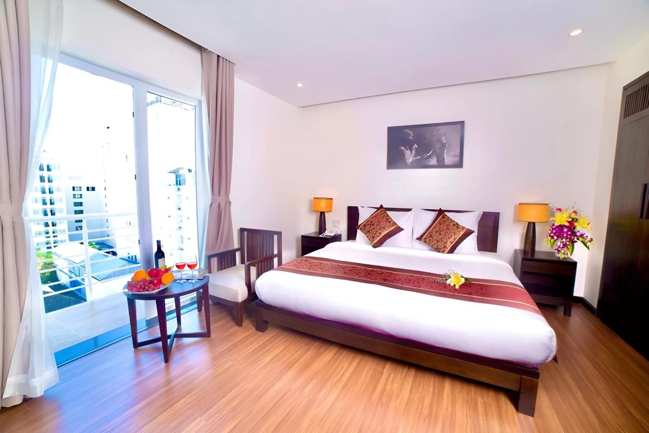 Bedroom, Bed in Edele Nha Trang Hotel