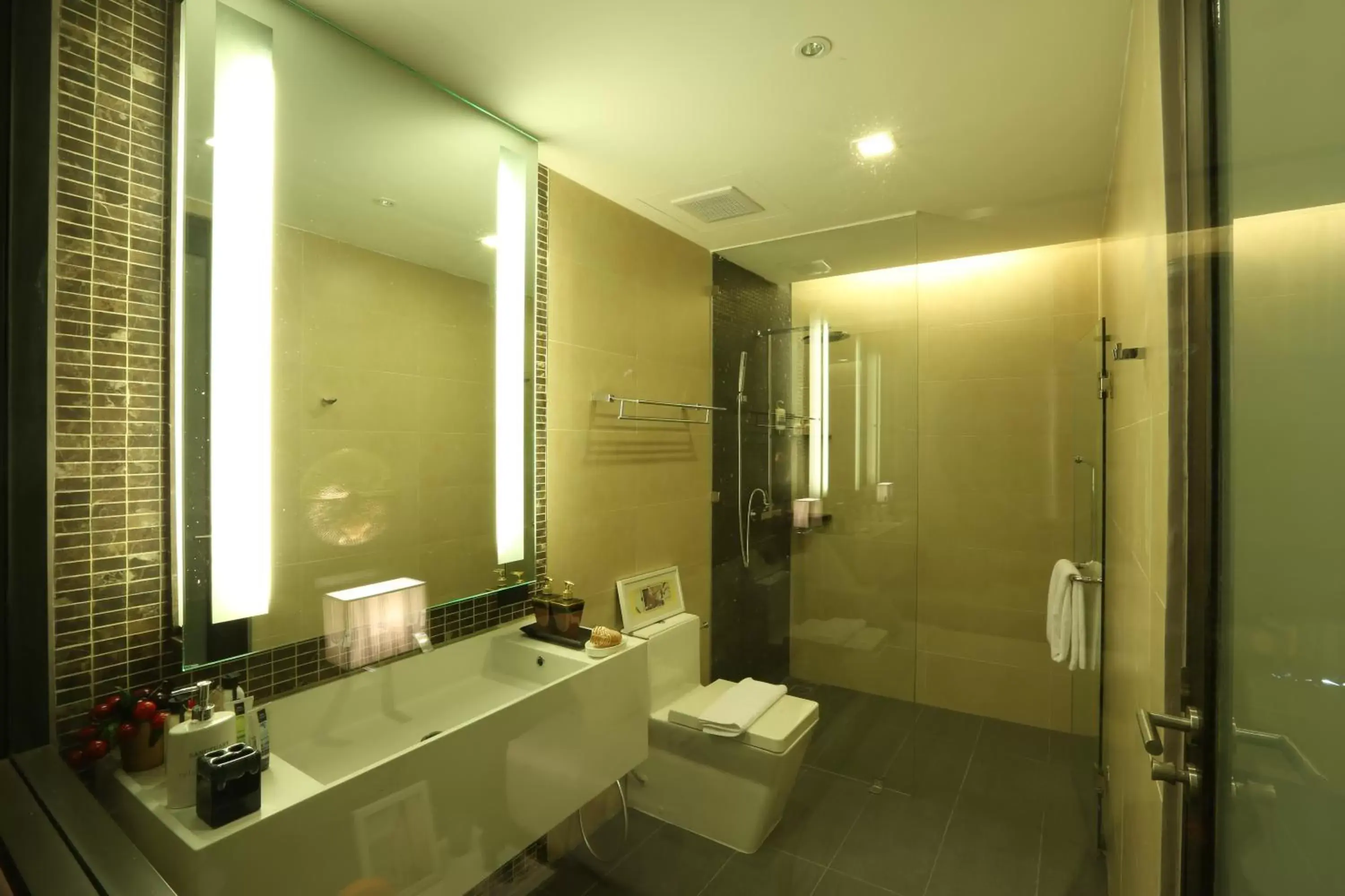 Shower, Bathroom in The Charm Resort Phuket - SHA Certified