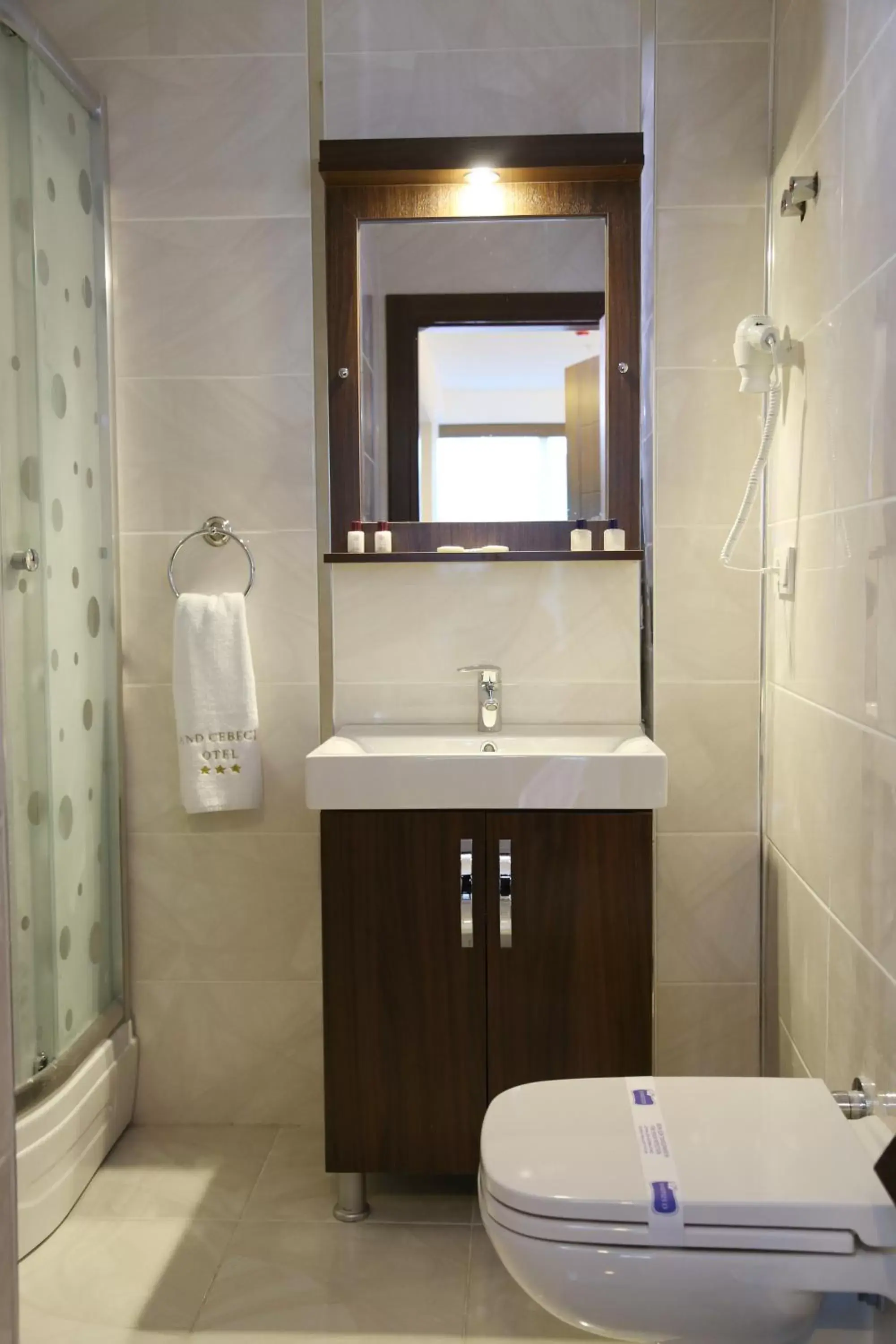 Shower, Bathroom in Cebeci Grand Hotel