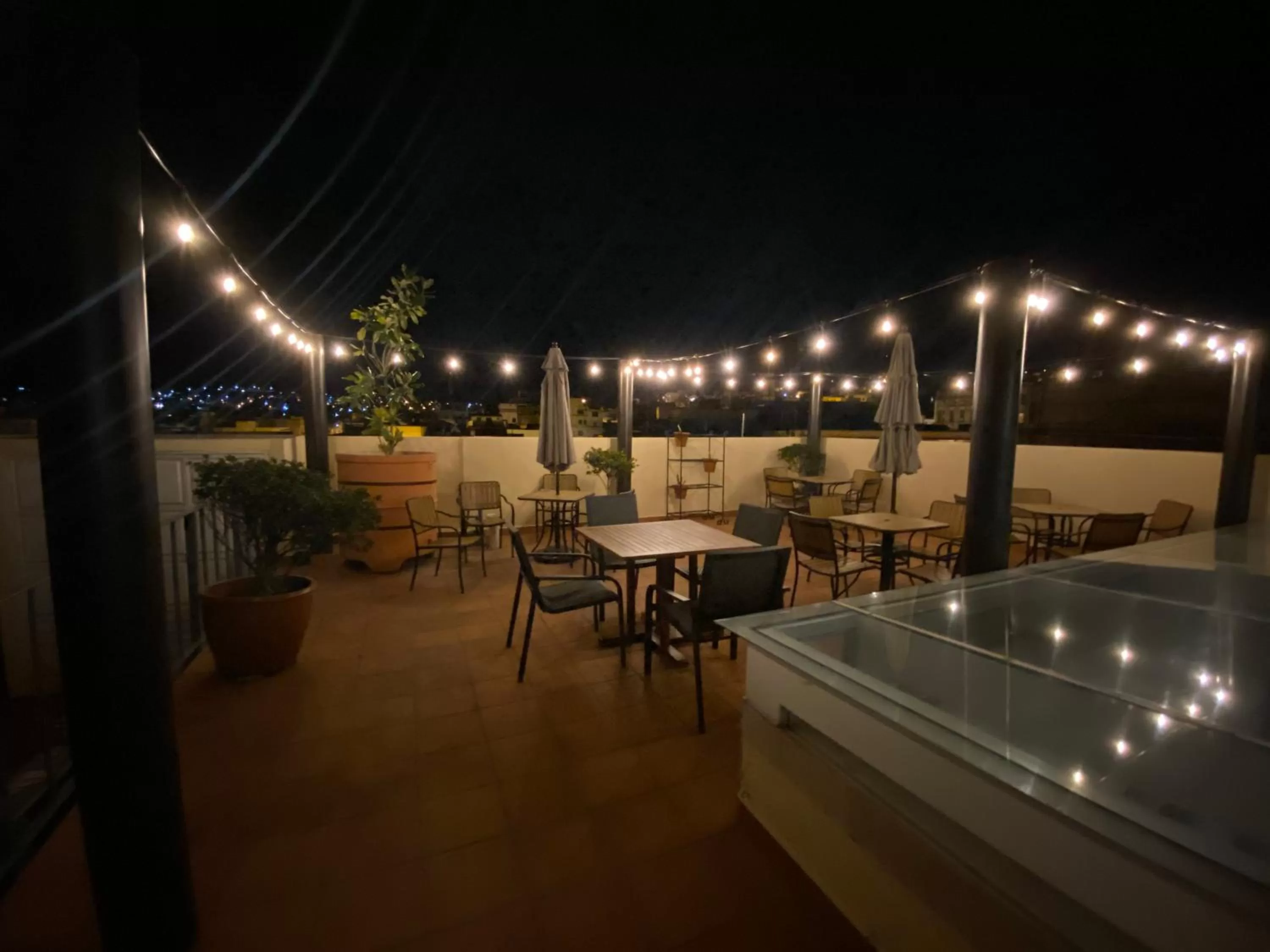 Balcony/Terrace in Hotel Casa Faroles Centro Histórico