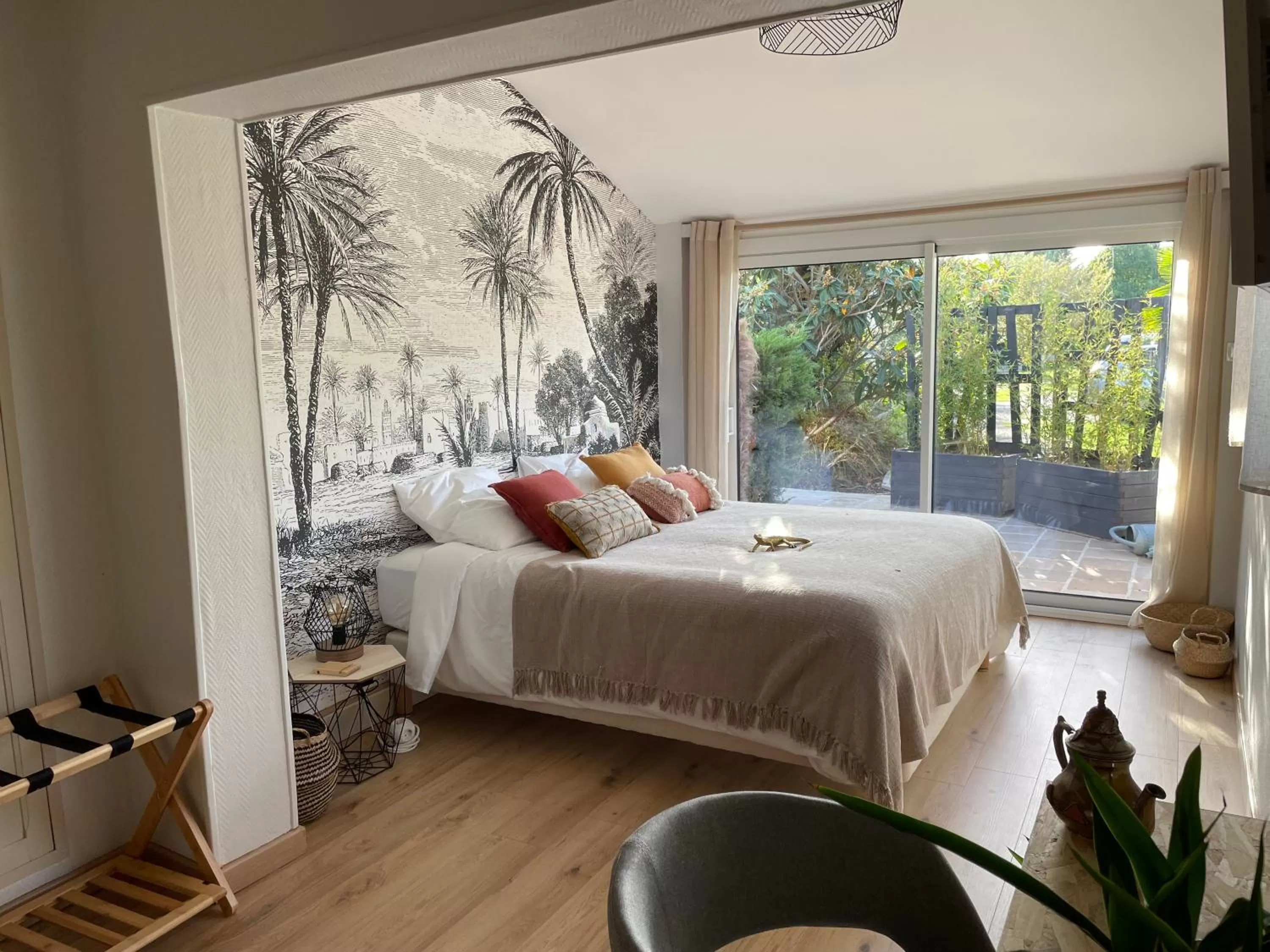 Bedroom, Bed in Les Hauts de Beillard