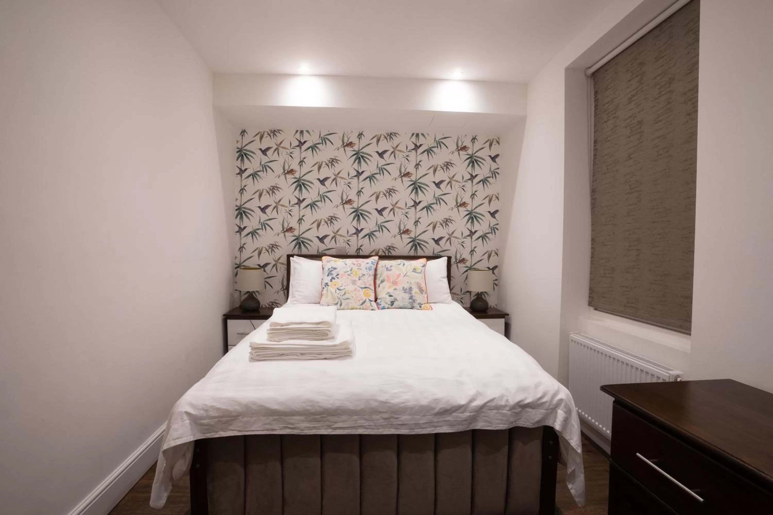 Bed in The Avonmore Olympia