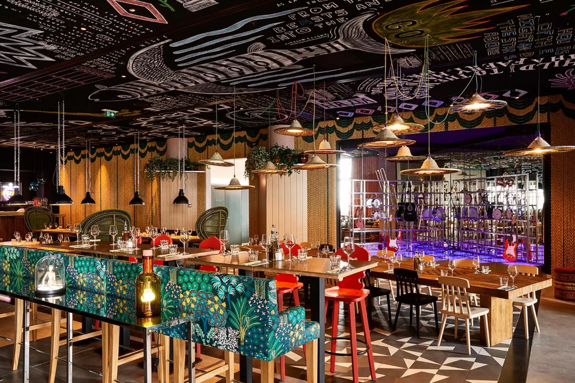 Restaurant/places to eat in Mama Shelter Belgrade