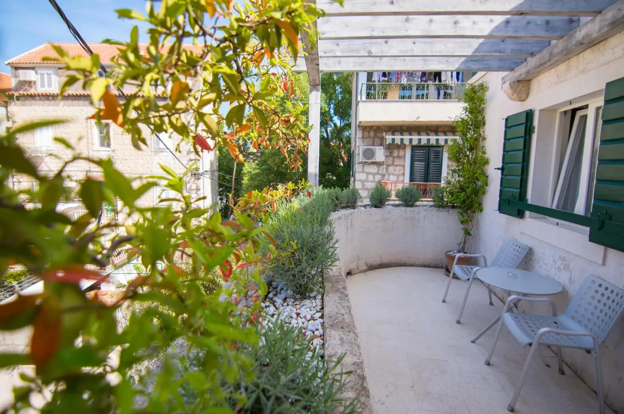 Balcony/Terrace in Divota Apartment Hotel