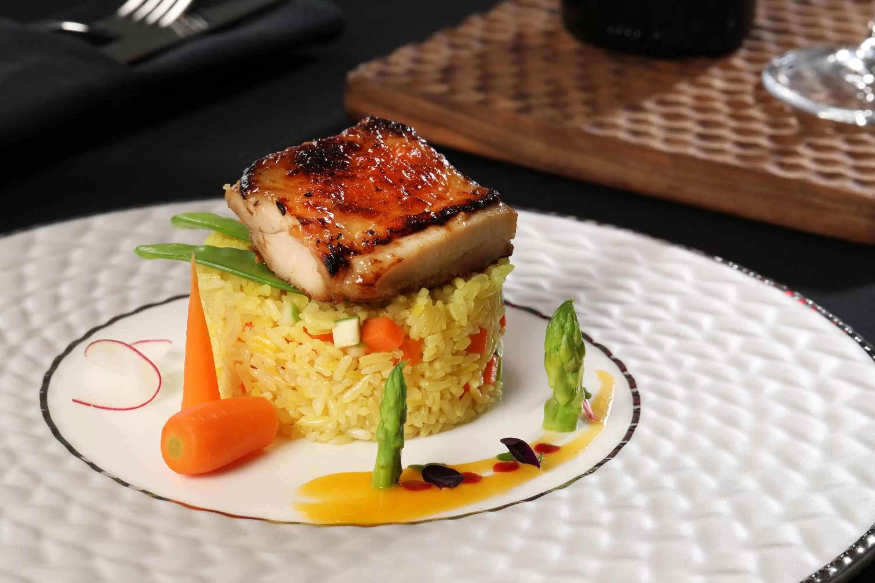 Food in Peridot Grand Luxury Boutique Hotel