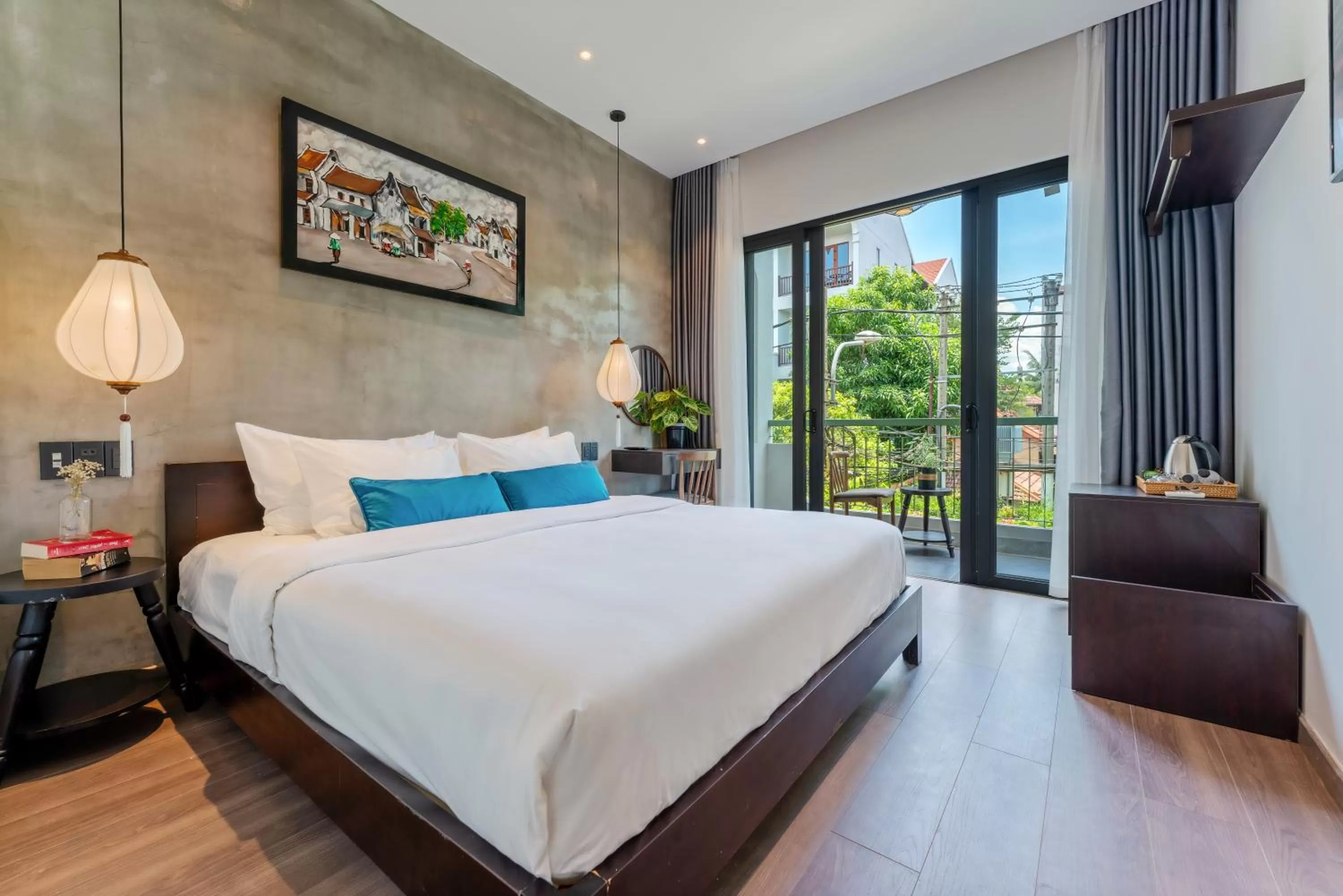 Bed in Lacasa Old Town Villa