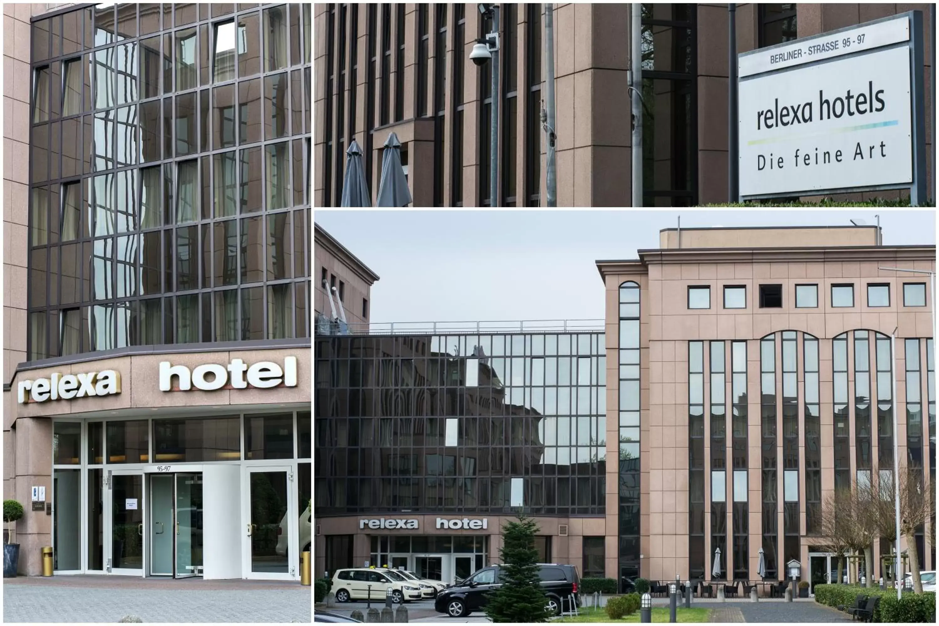 Facade/entrance in relexa hotel Airport Düsseldorf/Ratingen