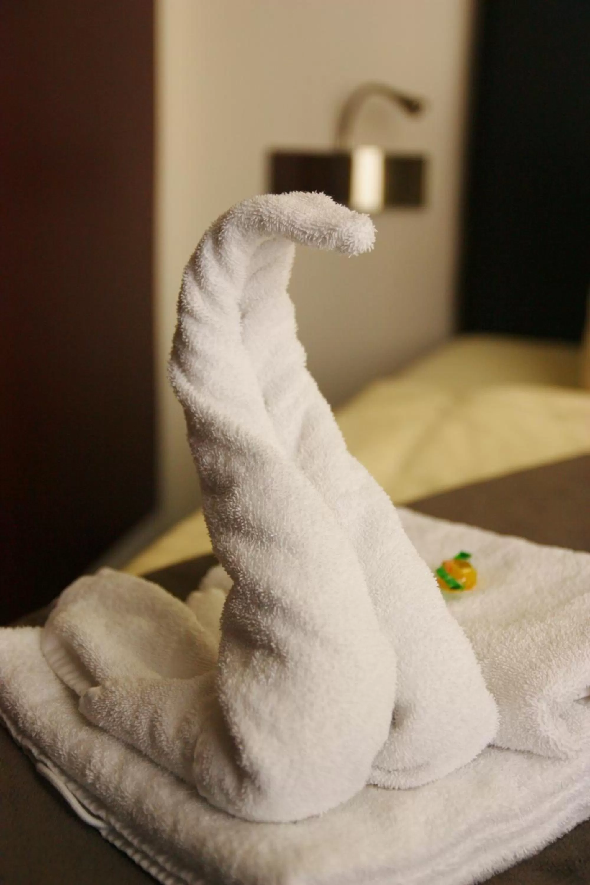 Decorative detail, Bed in Hotel am Schloss