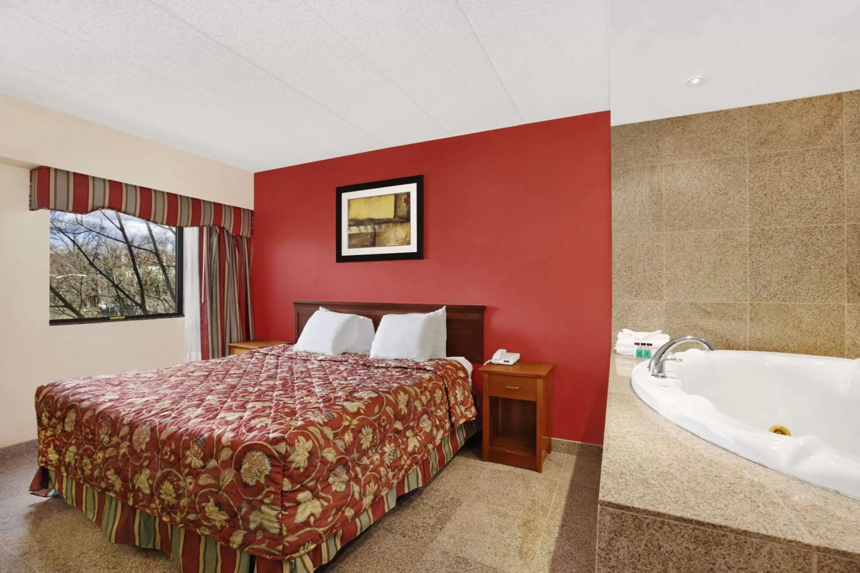 Photo of the whole room, Bed in Ramada by Wyndham East Orange Photo of the whole room, Bed in Ramada by Wyndham East Orange