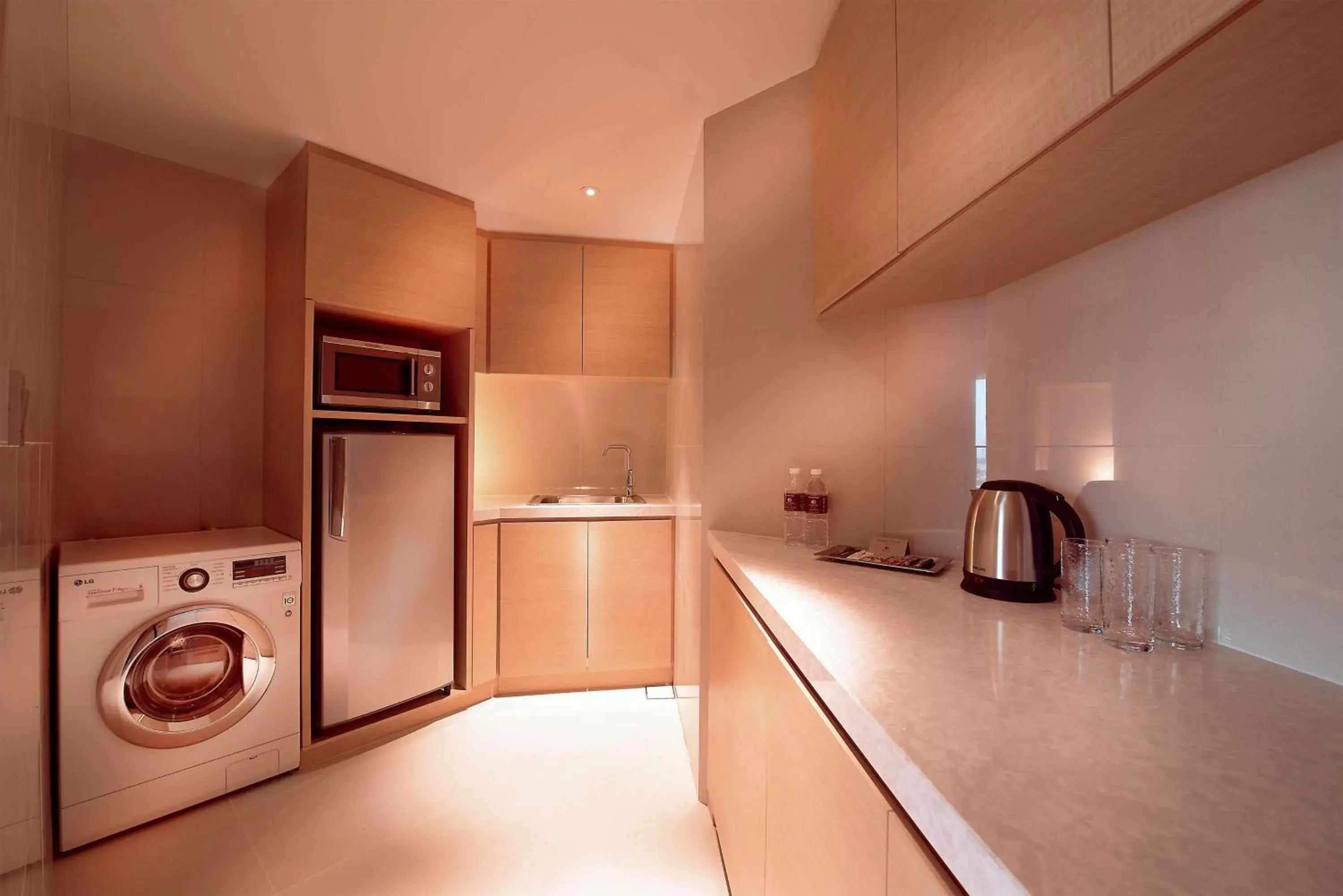 Kitchen or kitchenette, Kitchen/Kitchenette in DoubleTree by Hilton Johor Bahru