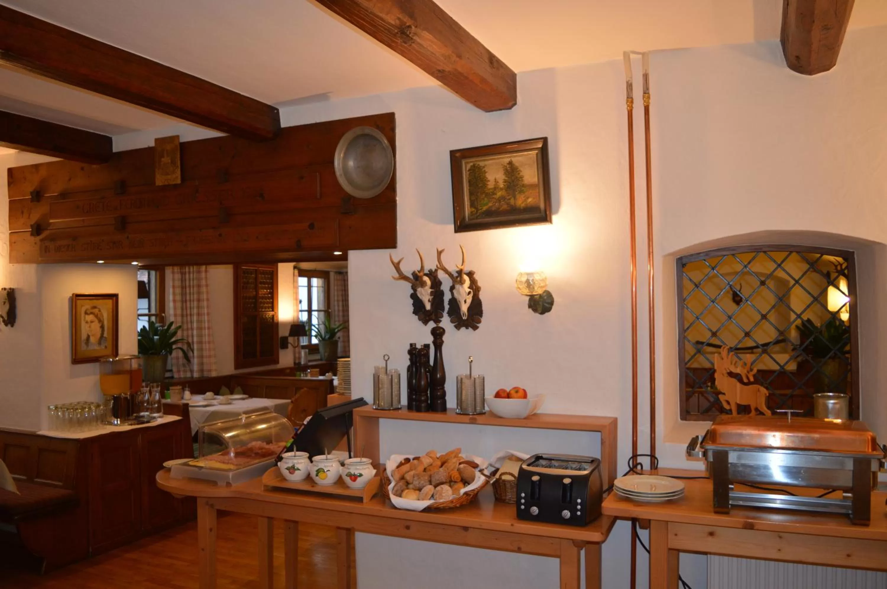 Buffet breakfast in Gasthof zum Stern