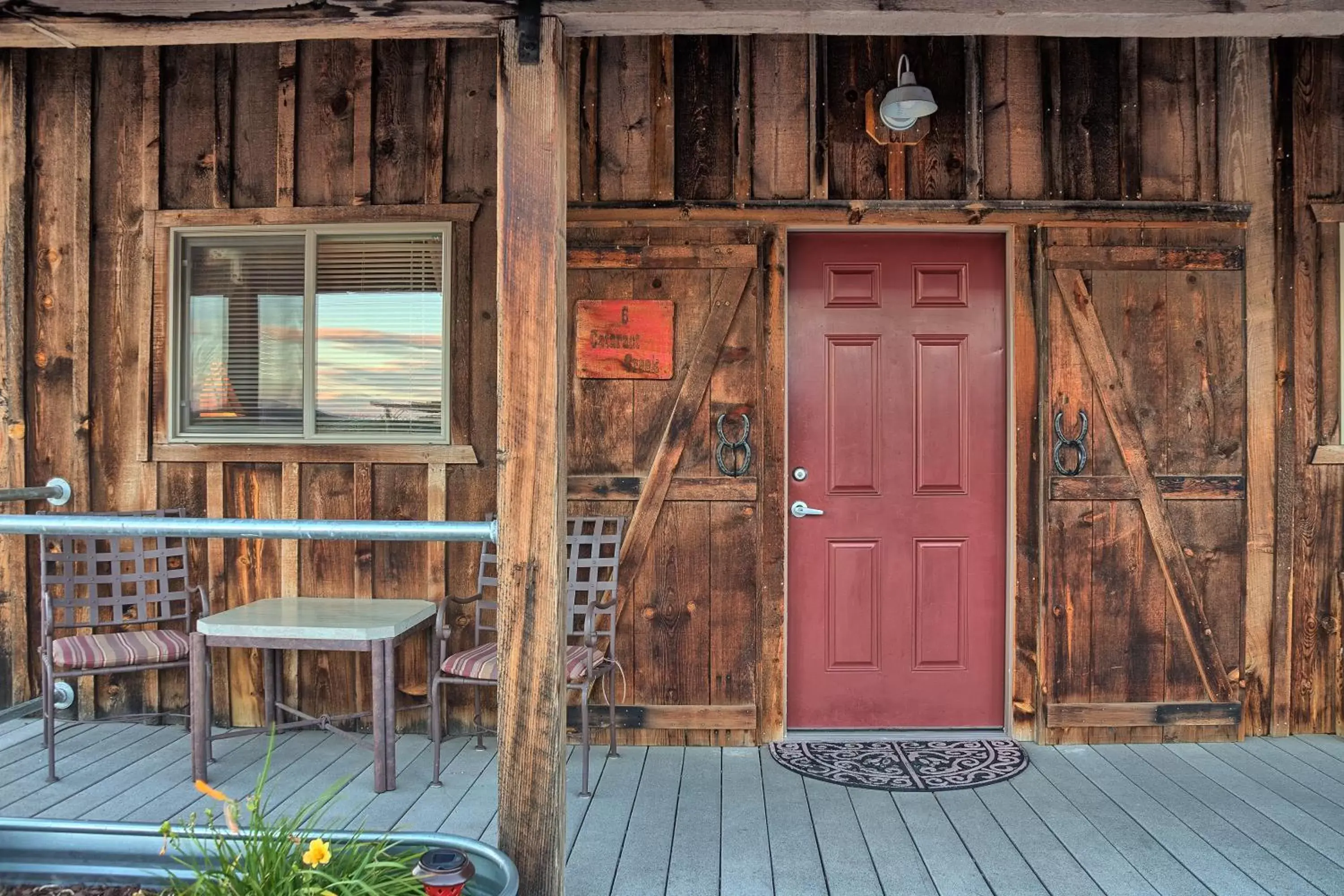 Patio in Trapper's Rendezvous