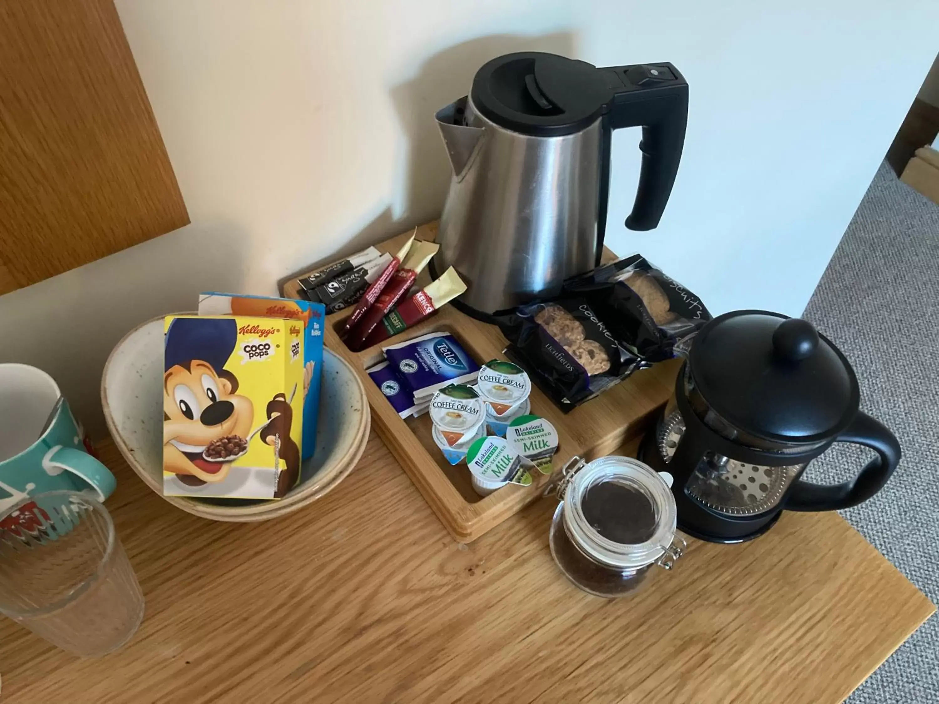 Coffee/Tea Facilities in Pepper Street Rooms