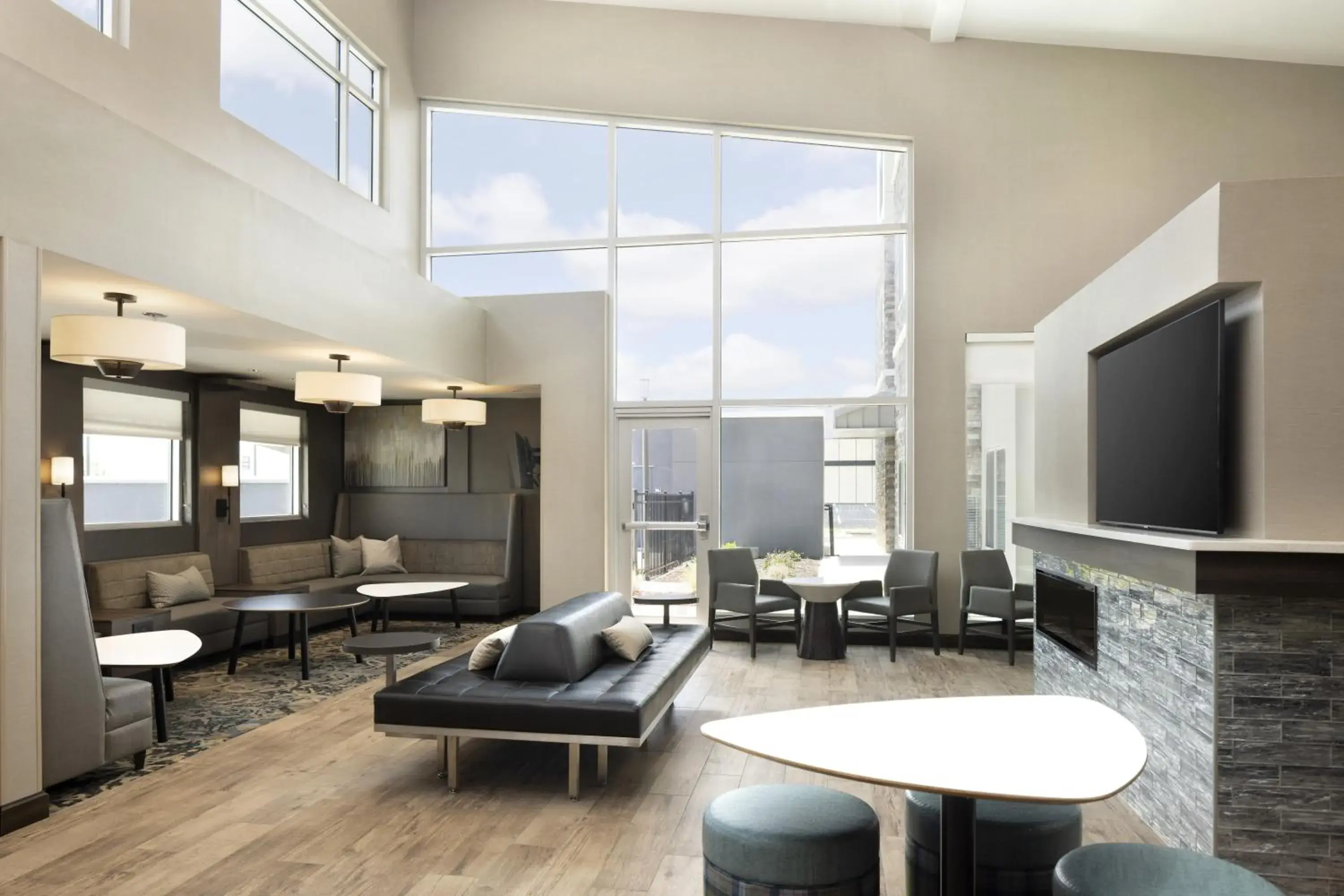 Lobby or reception, Seating Area in Residence Inn by Marriott Fresno Clovis