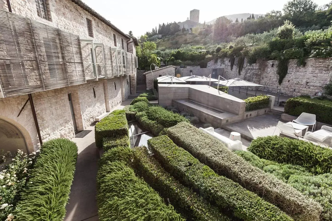 Garden in Nun Assisi Relais & Spa Museum