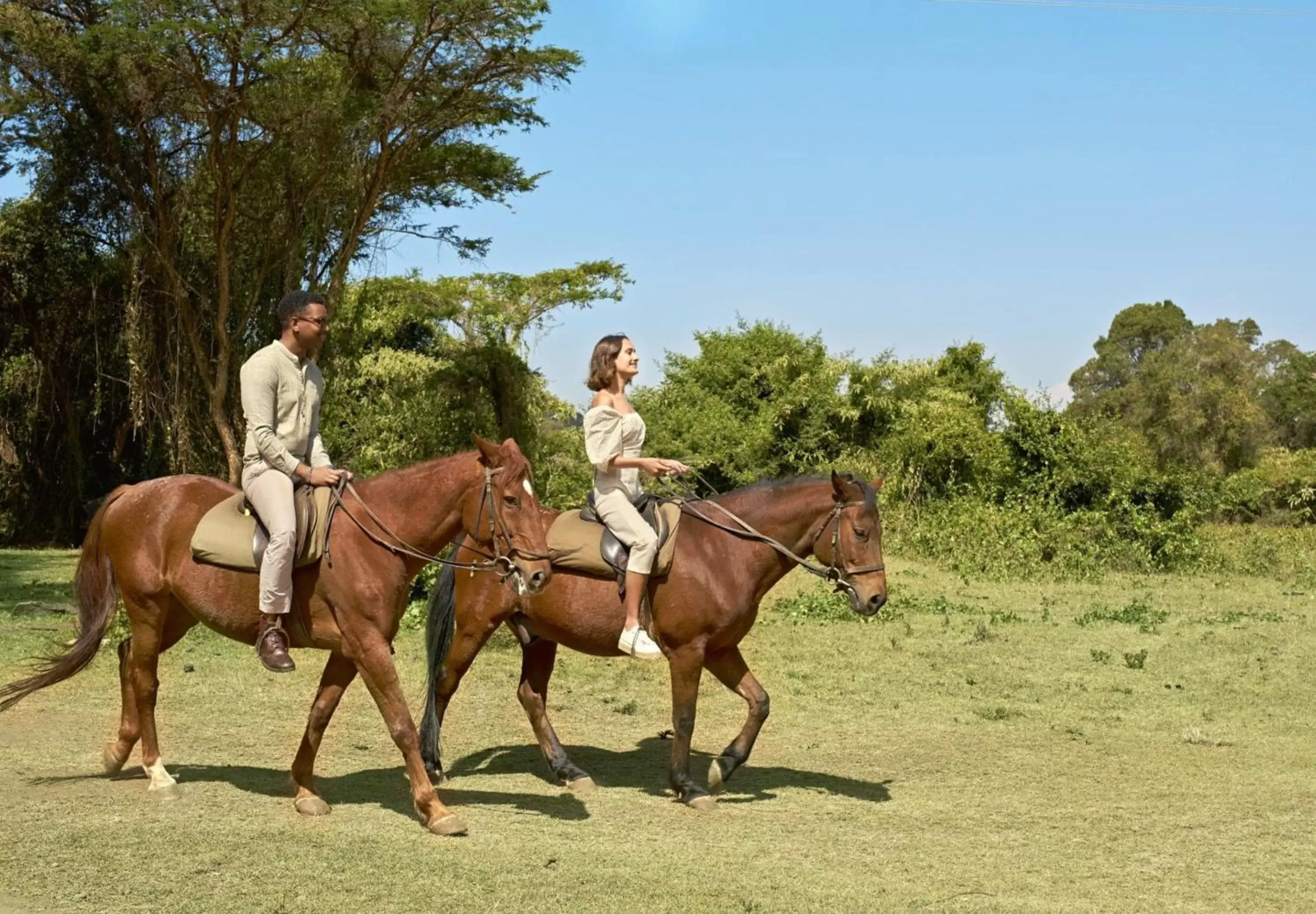 Horse-riding, Horseback Riding in Fairmont Mount Kenya Safari Club