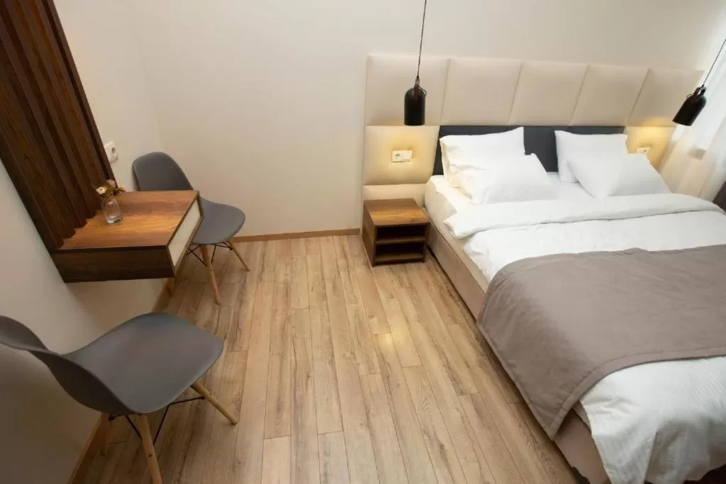 Bed in History Hotel Tbilisi