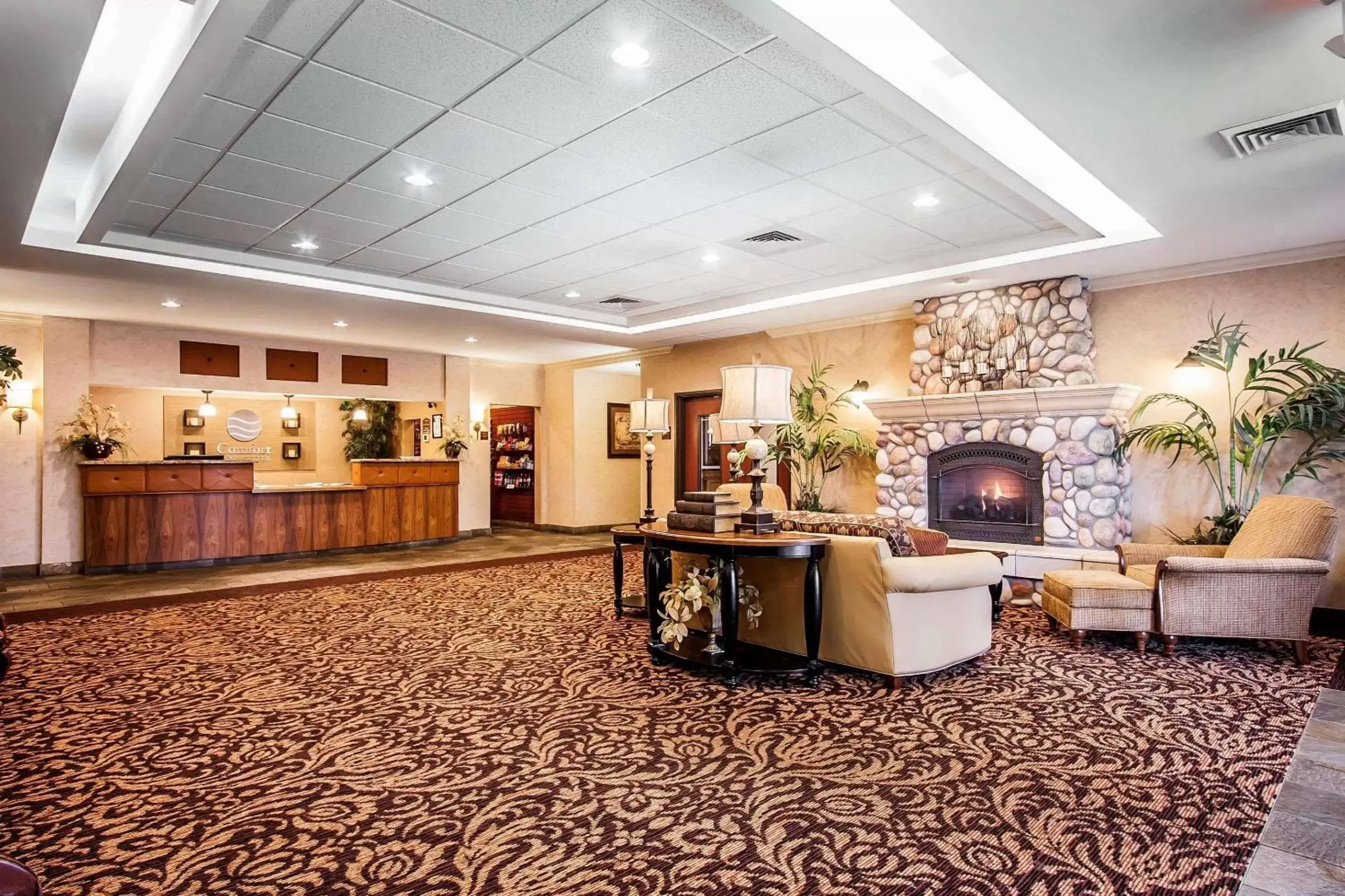 Lobby or reception in Comfort Inn & Suites McMinnville Wine Country